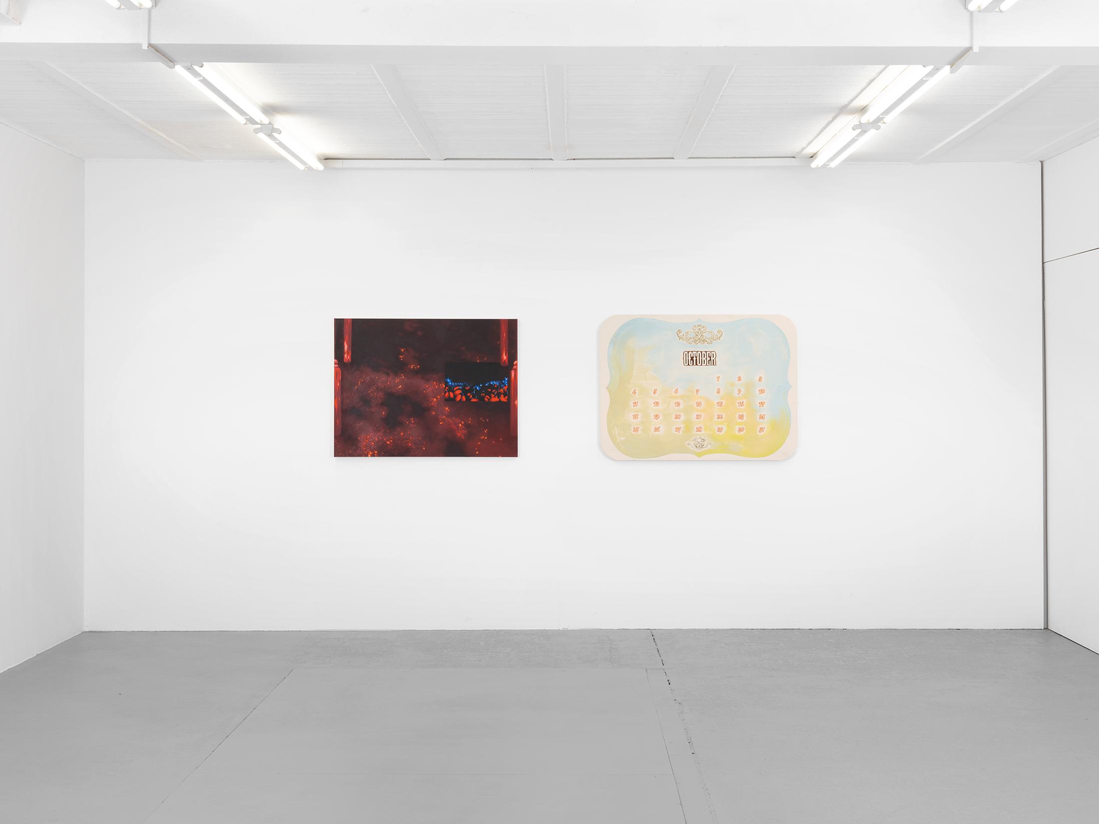 Exhibition View Elise Corpataux and Natacha Donzé Duo Show «Special Favor» at Galerie Lange + Pult, Auvernier, 2021 / Photo: Julien Gremaud / Courtesy: the artist and Galerie Lange + Pult