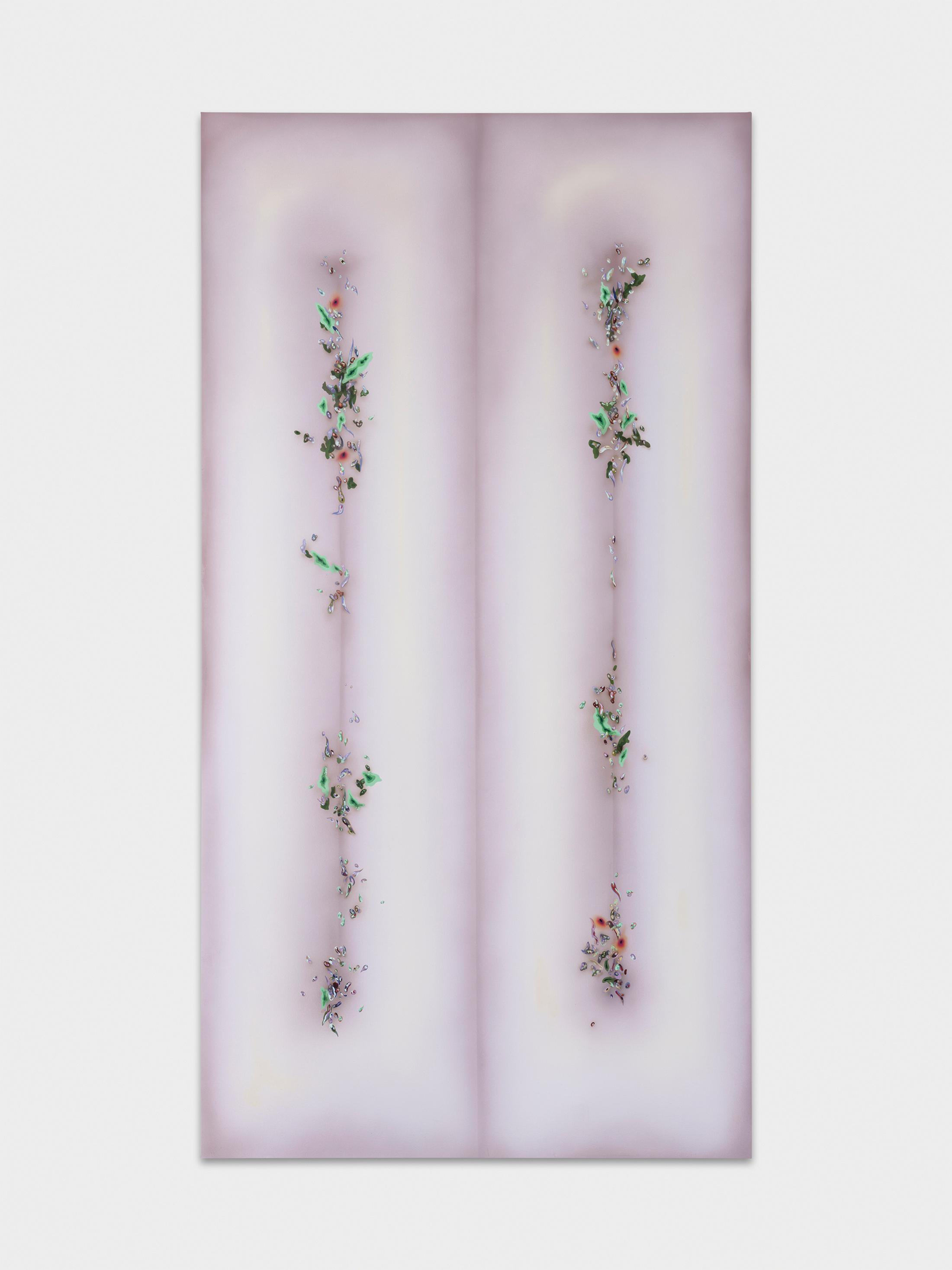 Exhibition View Elise Corpataux and Natacha Donzé Duo Show «Special Favor; view on Natacha Donzé, Tactical frivolity, 2021» at Galerie Lange + Pult, Auvernier, 2021 / Photo: Julien Gremaud / Courtesy: the artist and Galerie Lange + Pult