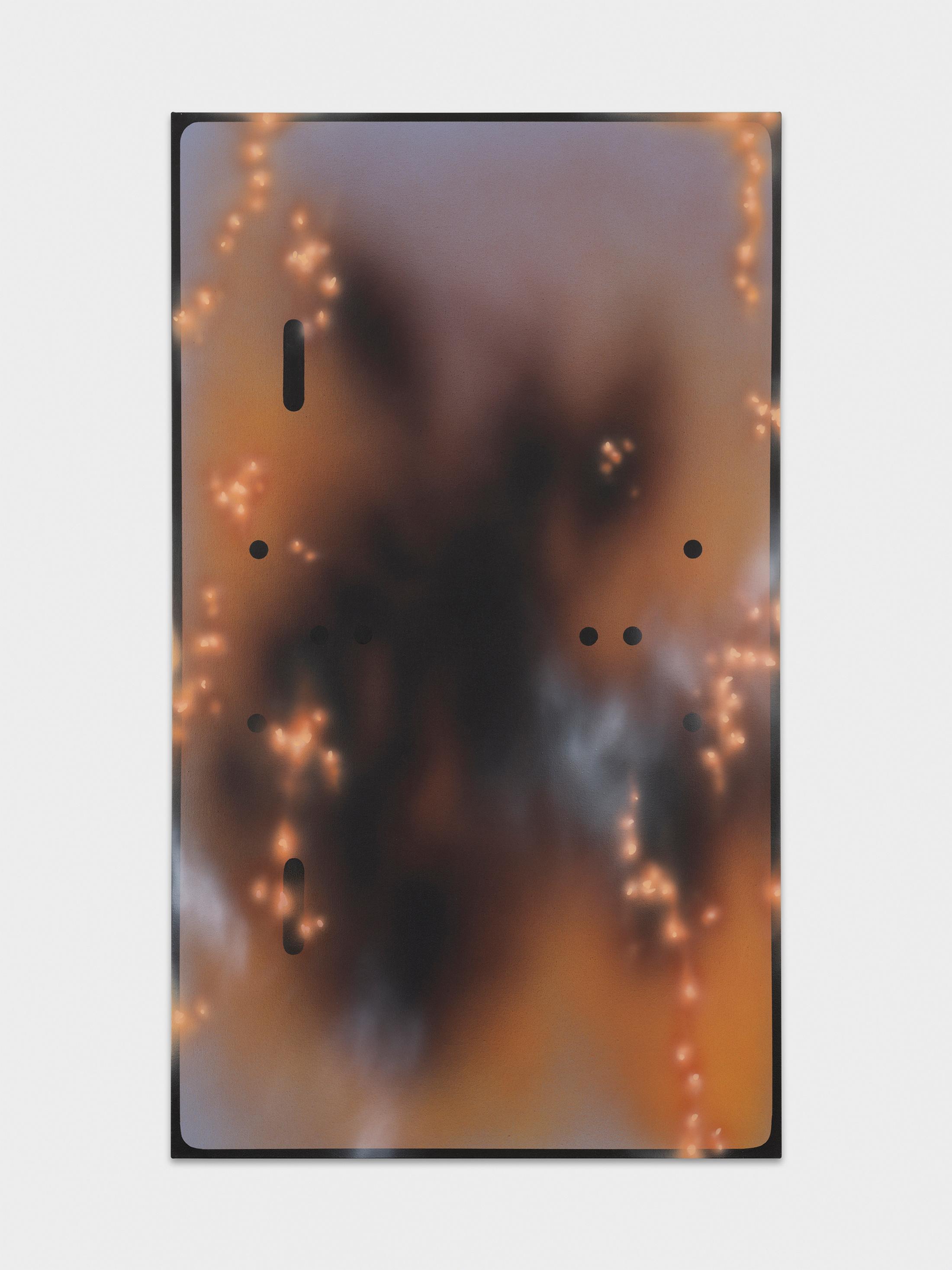 Exhibition View Elise Corpataux and Natacha Donzé Duo Show «Special Favor; view on Natacha Donzé, Shield III, 2021» at Galerie Lange + Pult, Auvernier, 2021 / Photo: Julien Gremaud / Courtesy: the artist and Galerie Lange + Pult