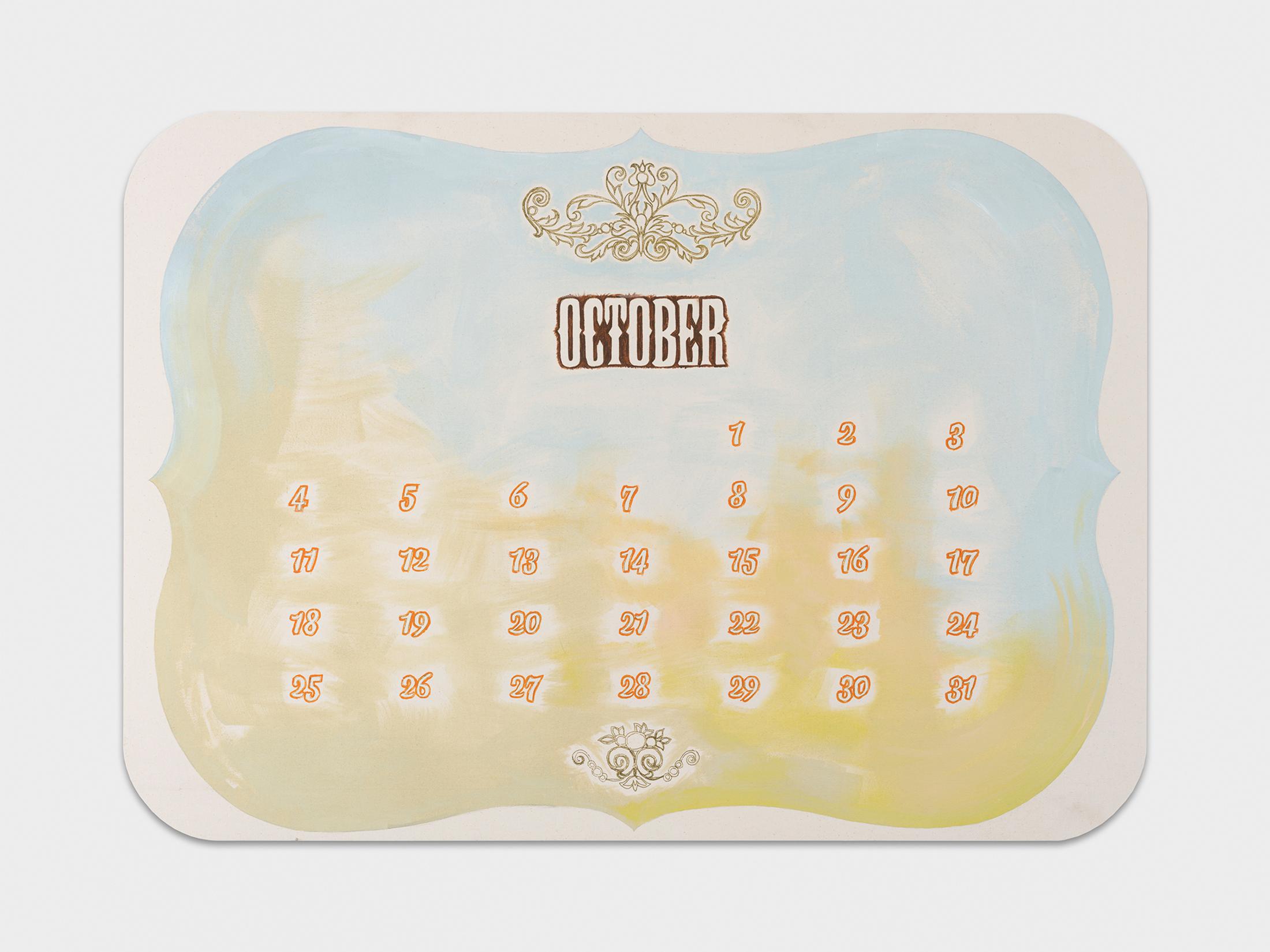 Exhibition View Elise Corpataux and Natacha Donzé Duo Show «Special Favor; view on Elise Corpataux, I TELL EVERYONE I'LL BE BACK IN OCTOBER, 2021» at Galerie Lange + Pult, Auvernier, 2021 / Photo: Julien Gremaud / Courtesy: the artist and Galerie Lange + Pult