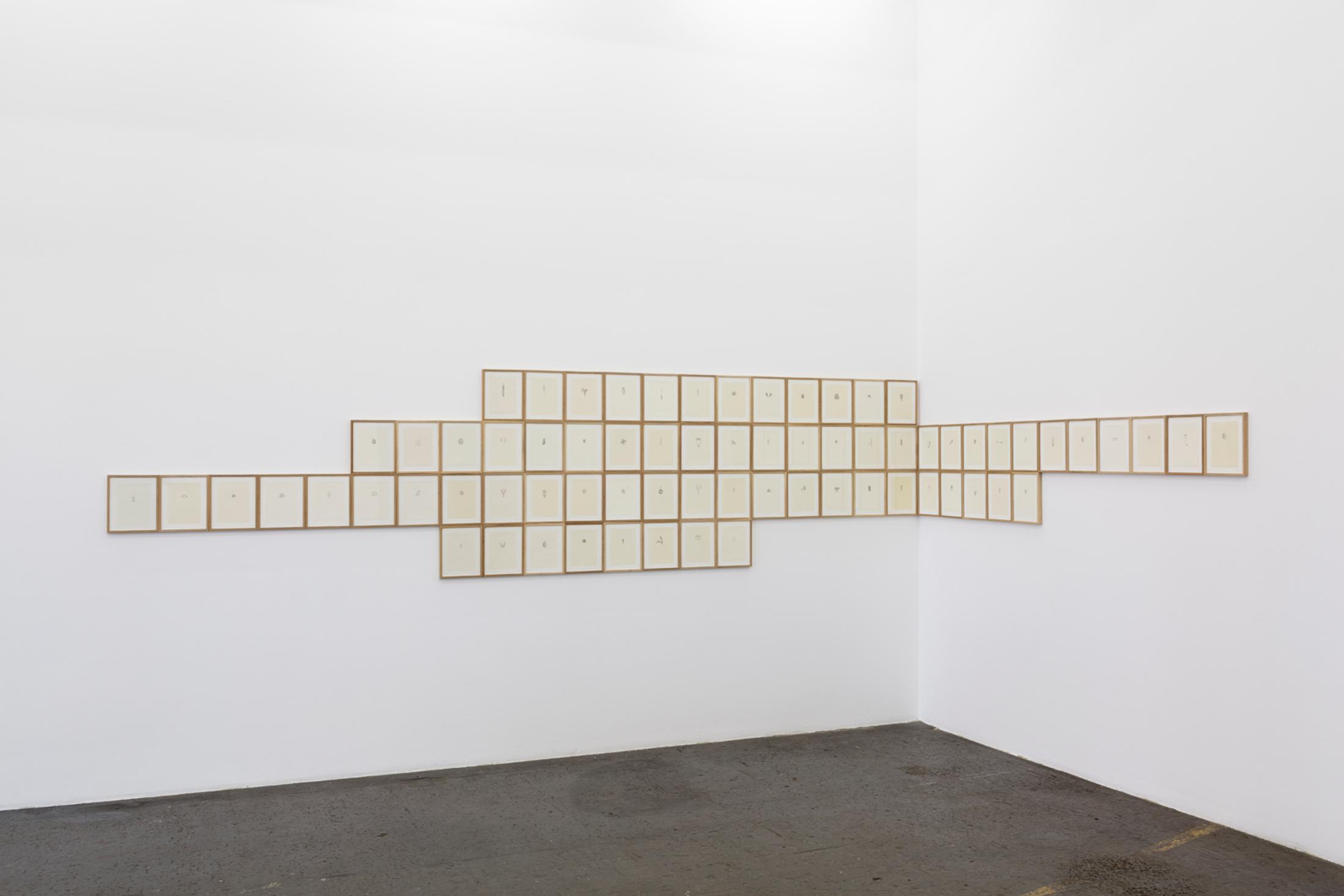Exhibition View Ella Littwitz Soloshow «Promise ; view on Uproot, 2014» at Kunsthalle Sankt Gallen, St. Gallen, 2019 / Photo: Gunnar Meier / Courtesy: the artist, Harlan Levey Projects, Brussels; Copperfield Gallery, London
