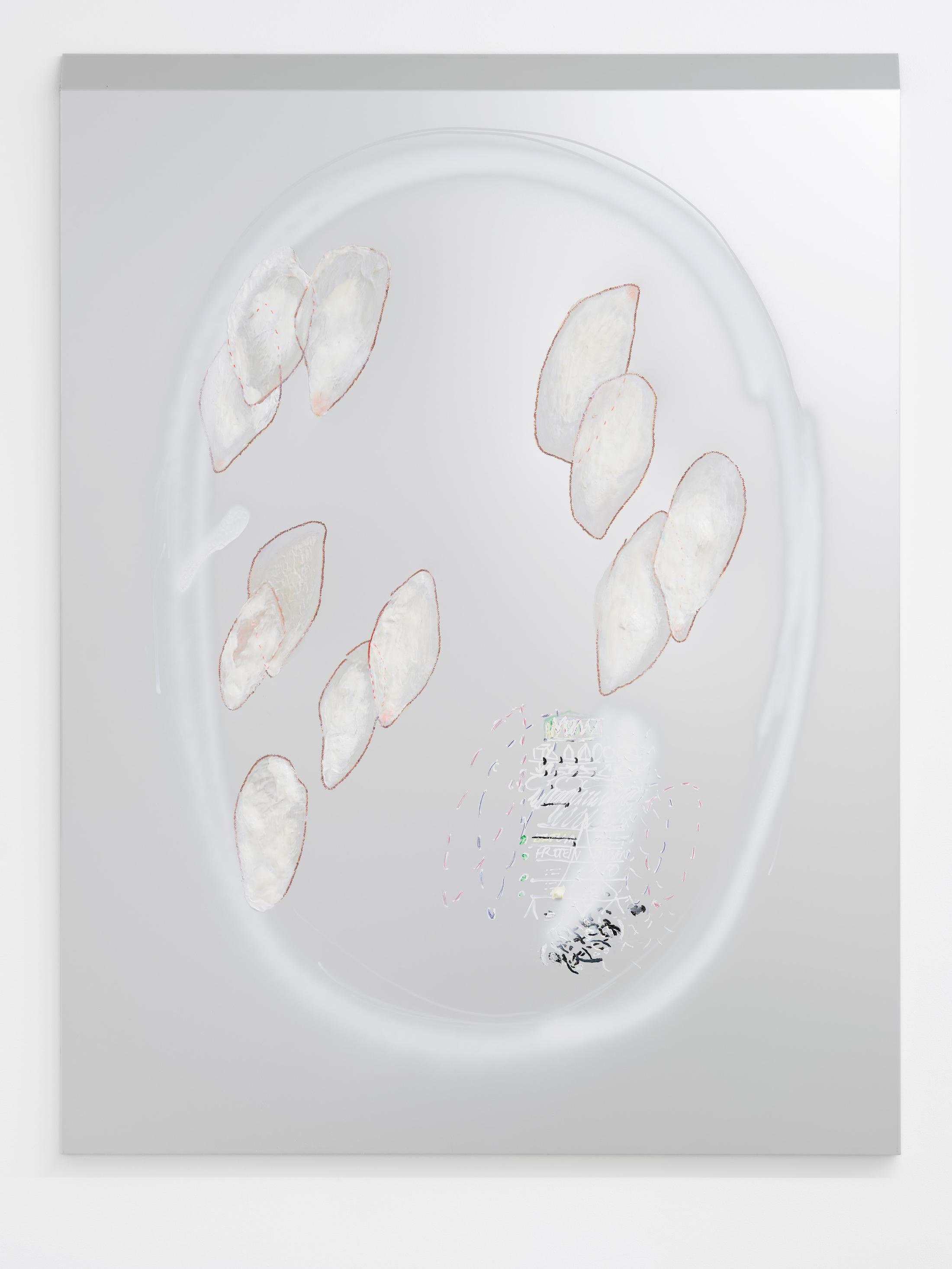 Exhibition View Elza Sile Solo Show «kitten in a fridge; view on Elza Sile, Fillet, 2021» at GALERIE PHILIPPZOLLINGER, Zurich, 2021 / Photo: Conradin Frei / Courtesy: the artist and GALERIE PHILIPPZOLLINGER