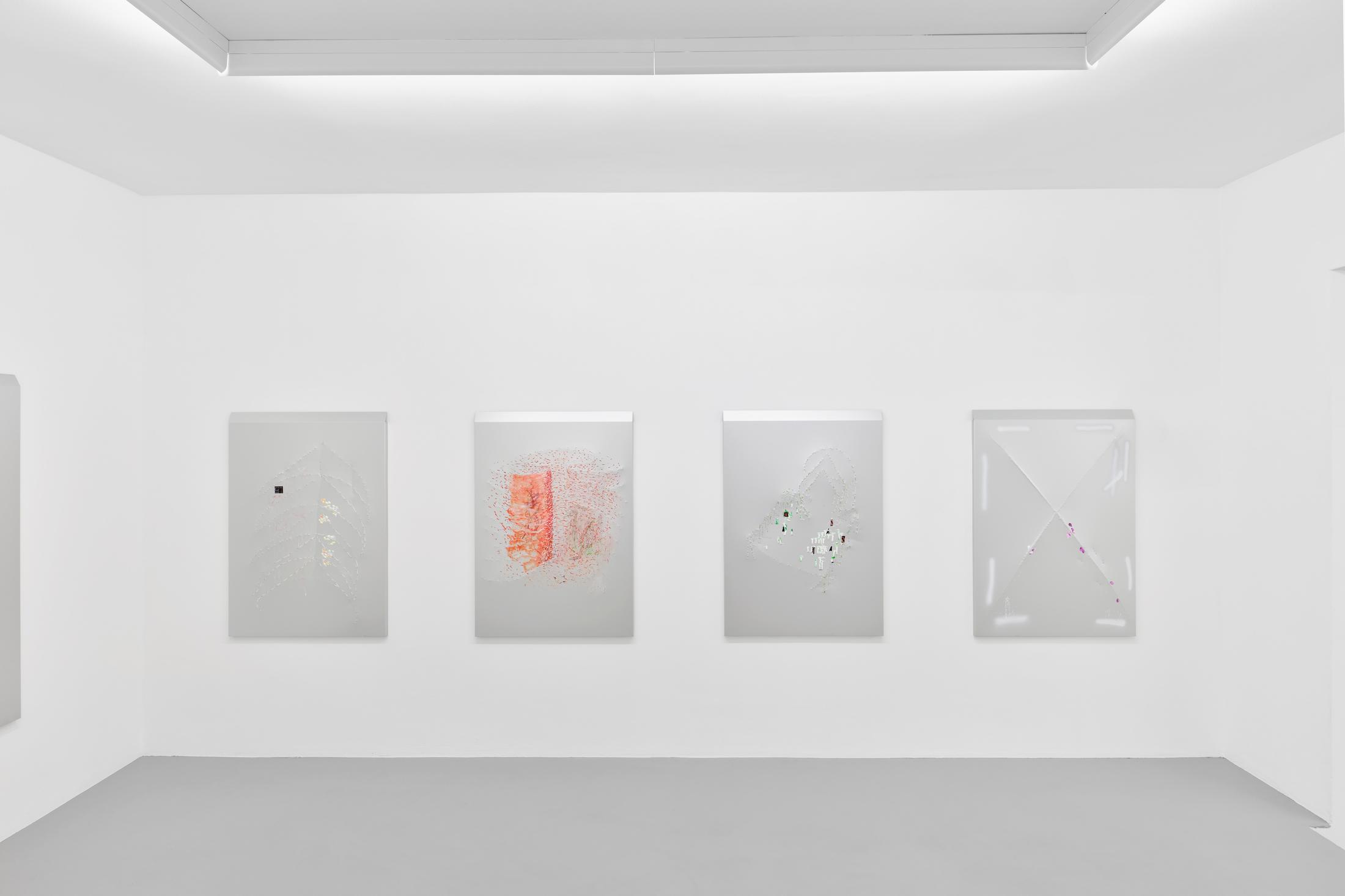 Exhibition View Elza Sile Solo Show «kitten in a fridge» at GALERIE PHILIPPZOLLINGER, Zurich, 2021 / Photo: Conradin Frei / Courtesy: the artist and GALERIE PHILIPPZOLLINGER