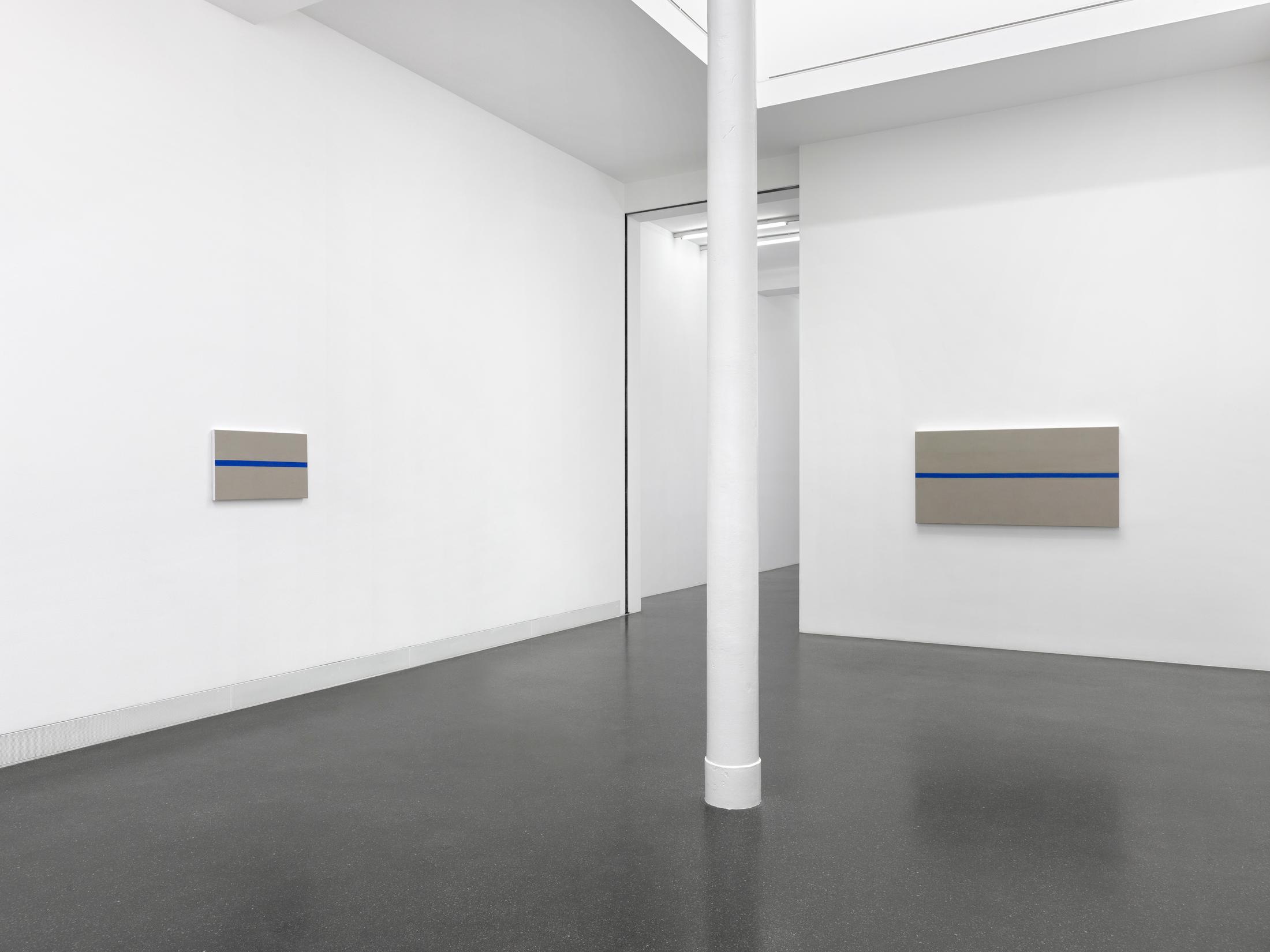 Exhibition View Emil Michael Klein Soloshow «Mono Cross» at Galerie Francesca Pia, Zurich, 2020 / Photo: Annik Wetter / Courtesy: the artist and Galerie Francesca Pia