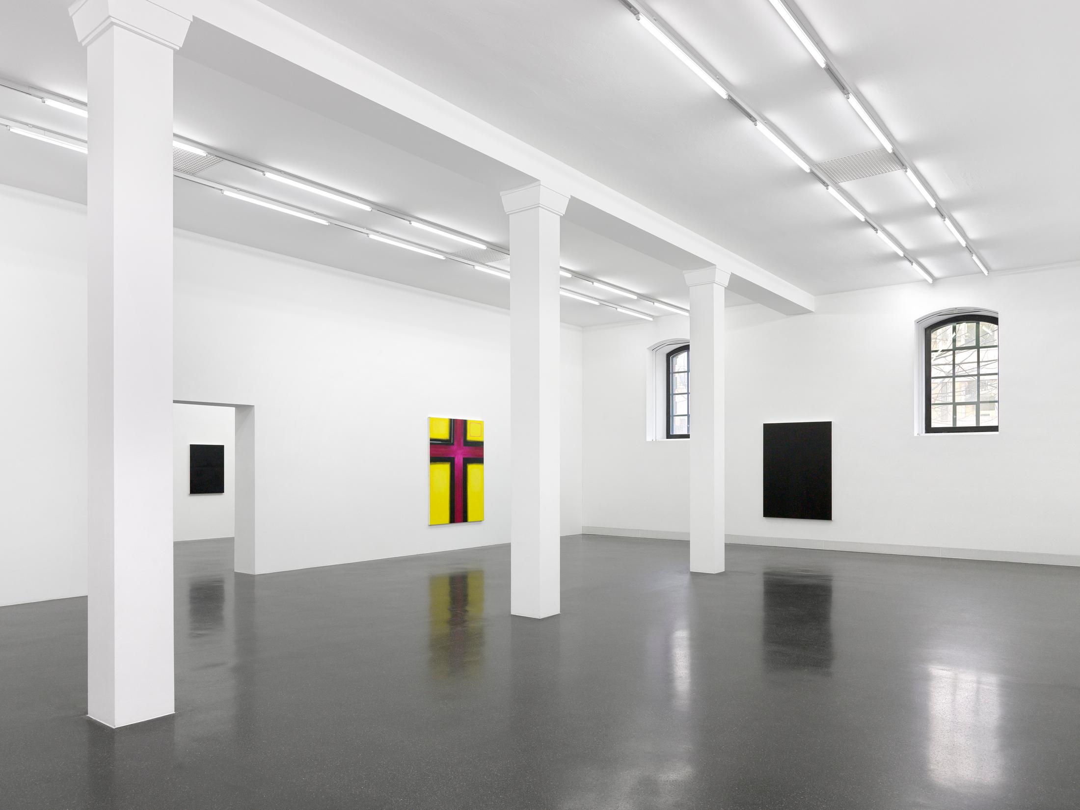 Exhibition View Emil Michael Klein Soloshow «Mono Cross» at Galerie Francesca Pia, Zurich, 2020 / Photo: Annik Wetter / Courtesy: the artist and Galerie Francesca Pia