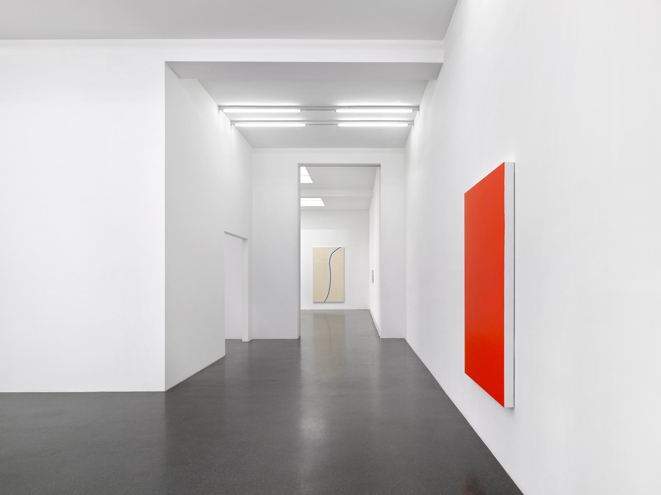 Exhibition View Emil Michael Klein Soloshow «Mono Cross» at Galerie Francesca Pia, Zurich, 2020 / Photo: Annik Wetter / Courtesy: the artist and Galerie Francesca Pia