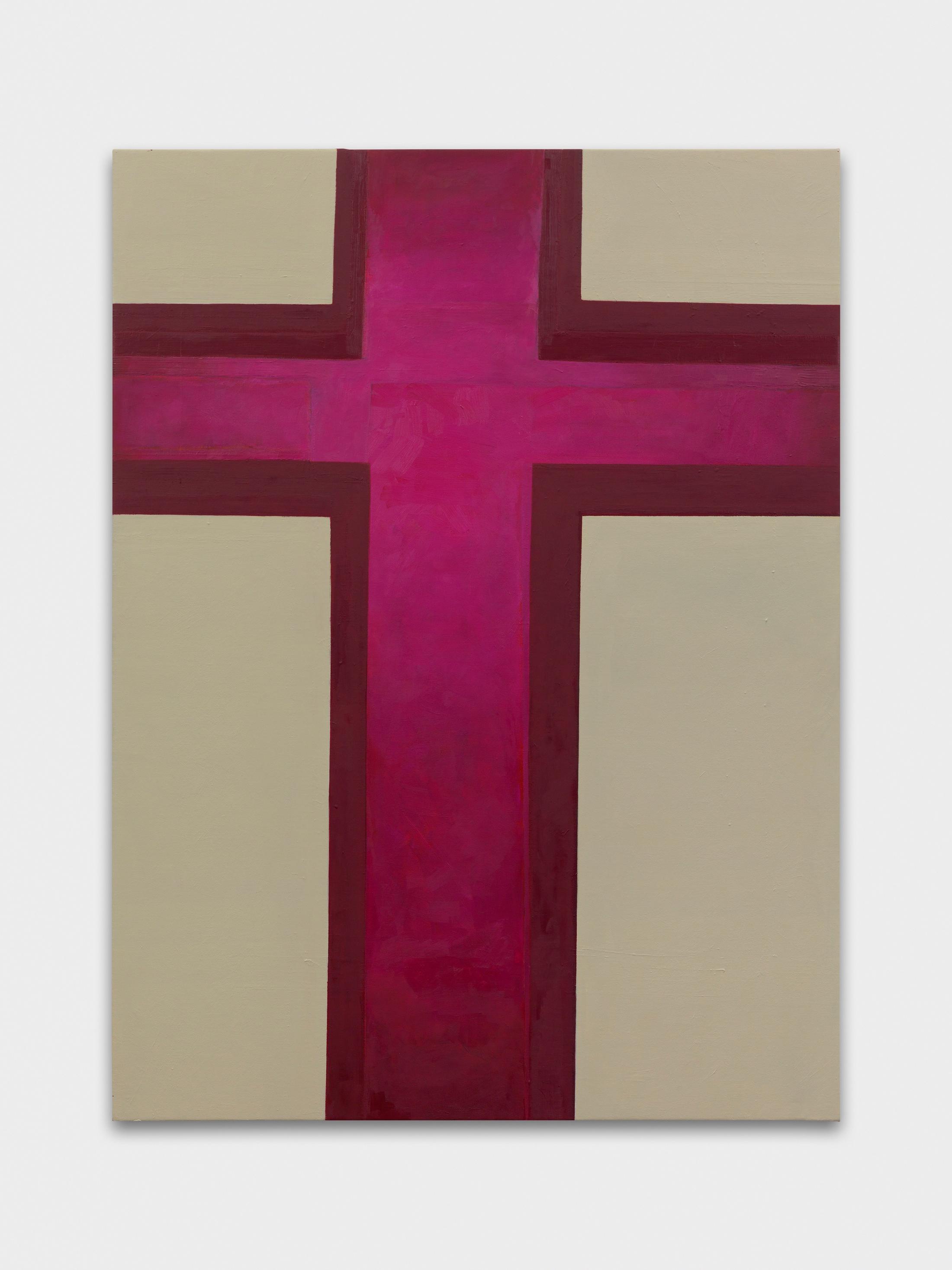 Exhibition View Emil Michael Klein Soloshow «Mono Cross; view on Cross, 2020» at Galerie Francesca Pia, Zurich, 2020 / Photo: Annik Wetter / Courtesy: the artist and Galerie Francesca Pia