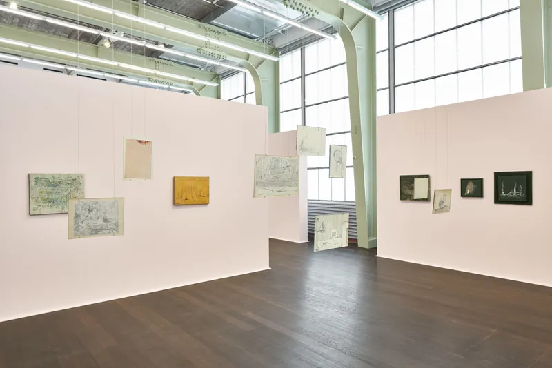 Exhibition View Erna Rosenstein Solo Show at Hauser & Wirth, Zurich, 2022-2023 / Photo: Jon Etter / Courtesy: The Estate of Erna Rosenstein / Adam Sandauer, Hauser & Wirth and Foksal Gallery Foundation