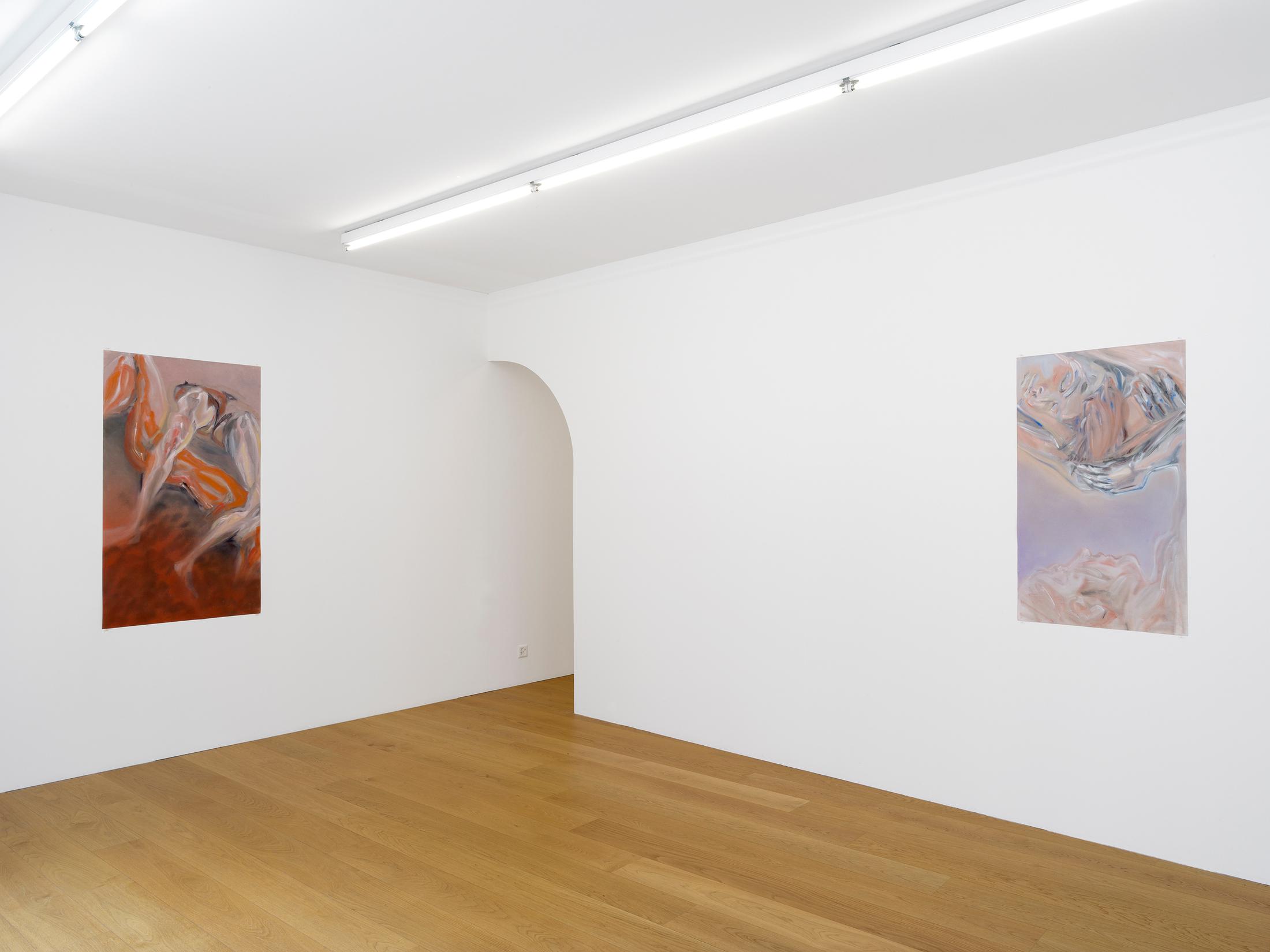 Exhibition View Evelyn Plaschg Solo Show «In Condensation» at Kirchgasse Gallery, Steckborn, 2021 / Photo: CE / Courtesy: the artist and Kirchgasse Gallery