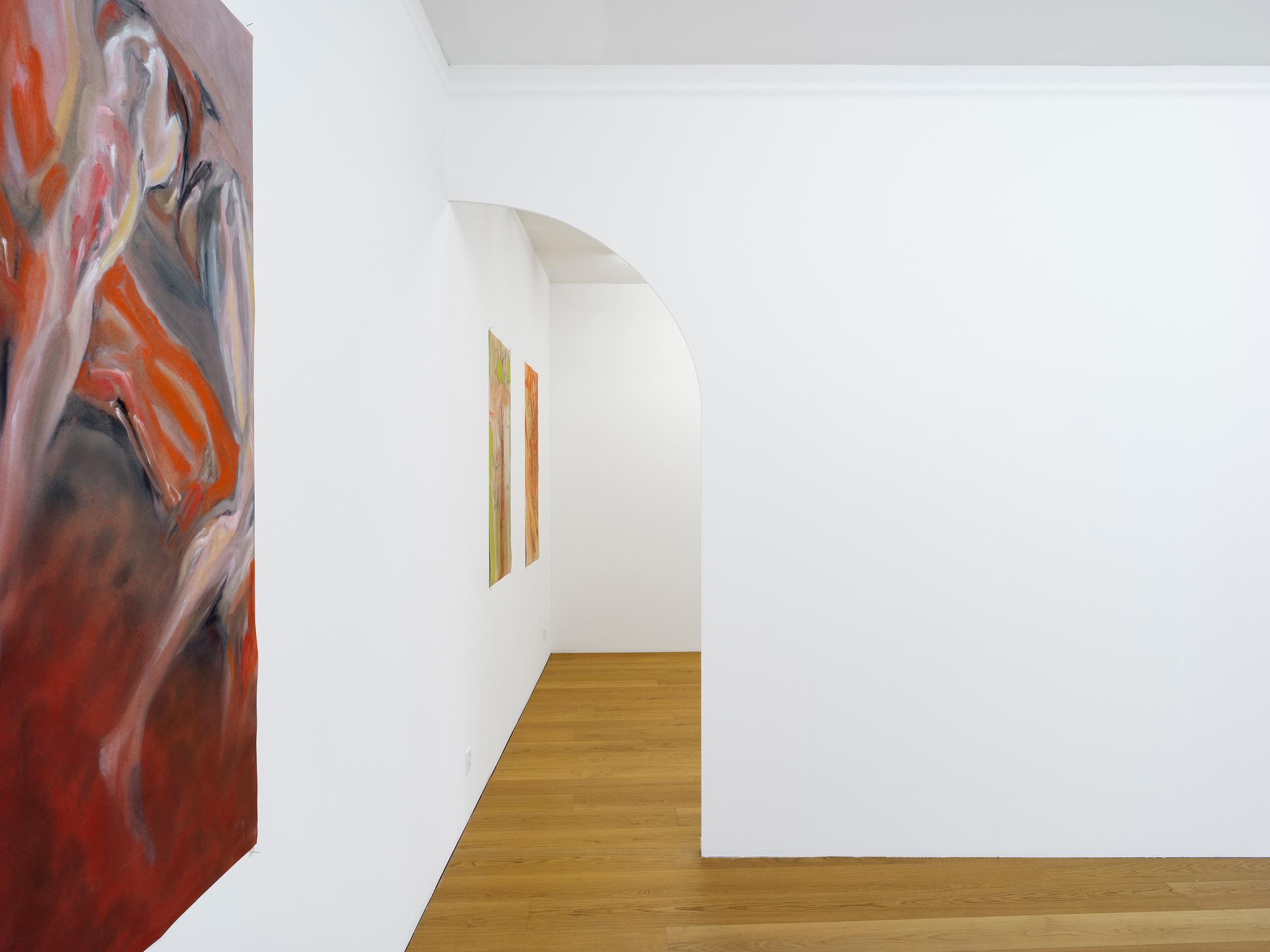 Exhibition View Evelyn Plaschg Solo Show «In Condensation» at Kirchgasse Gallery, Steckborn, 2021 / Photo: CE / Courtesy: the artist and Kirchgasse Gallery