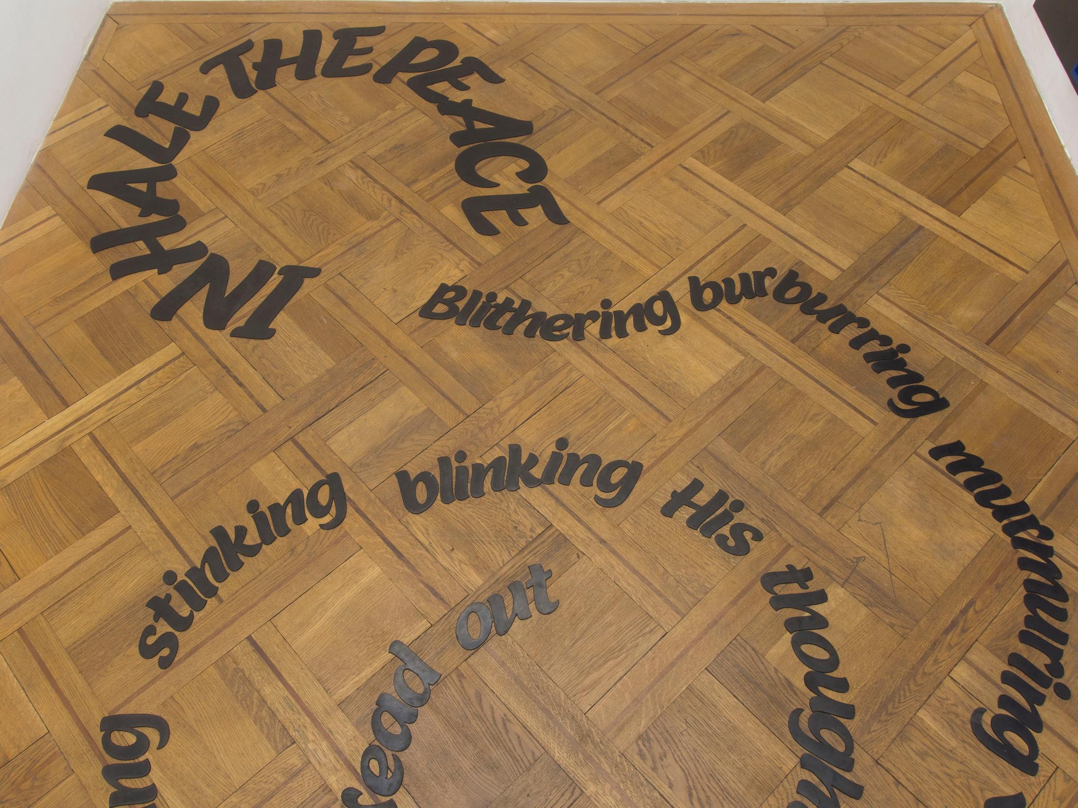 Exhibition View Groupshow «Exposition Collective; view on Caroline Schattling Villeval, Dear Mian, 2019» at Silicon Malley, Prilly, 2019 / Courtesy: the artist and Silicon Malley