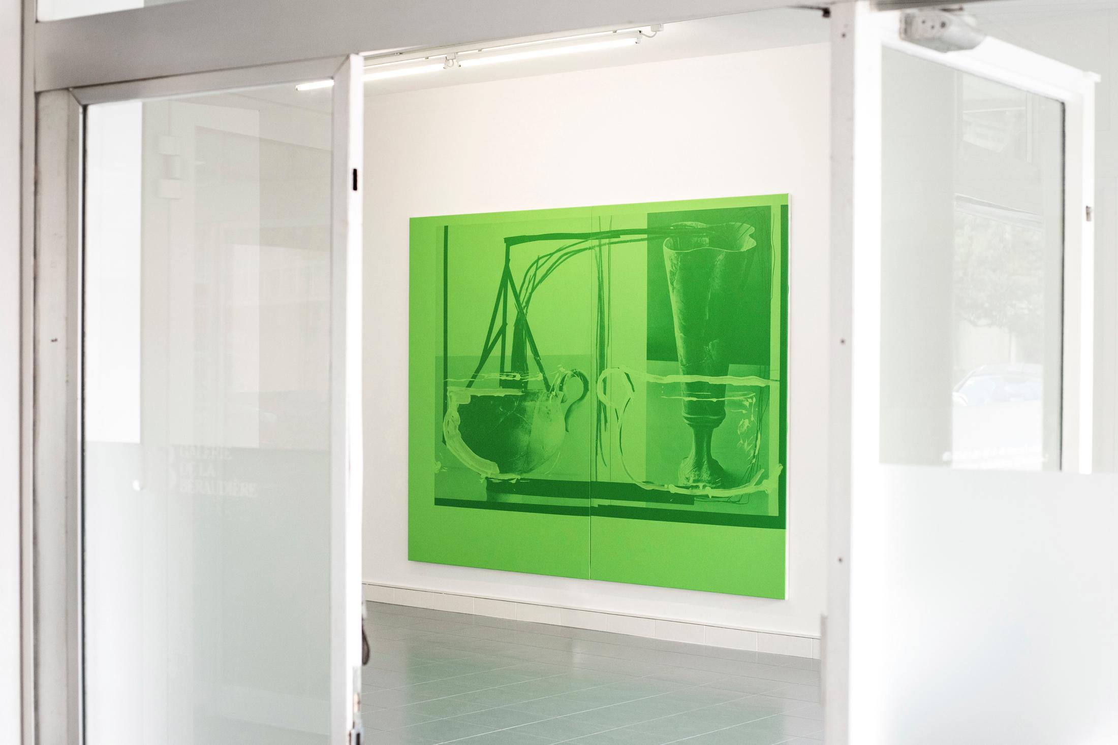 Exhibition View Fabian Marti «The Pitfalls of Reincarnation» at Art Bärtschi & Cie, 2018 / Photo: Greg Clément / Courtesy: the artist and Art Bärtschi & Cie