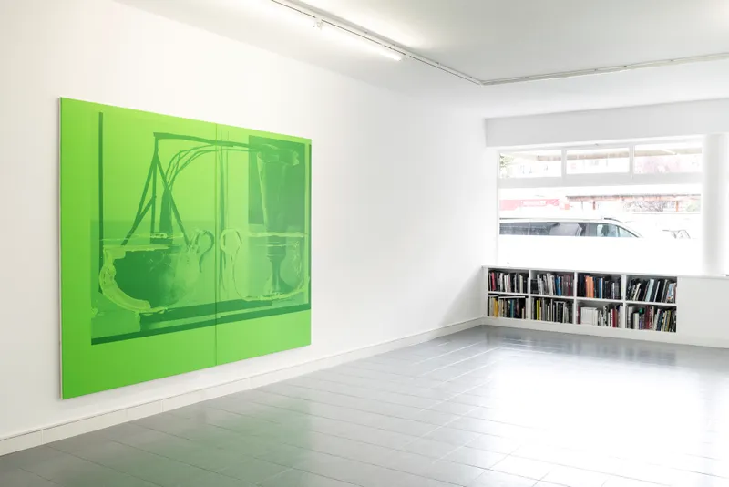 Exhibition View Fabian Marti «The Pitfalls of Reincarnation» at Art Bärtschi & Cie, 2018 / Photo: Greg Clément / Courtesy: the artist and Art Bärtschi & Cie