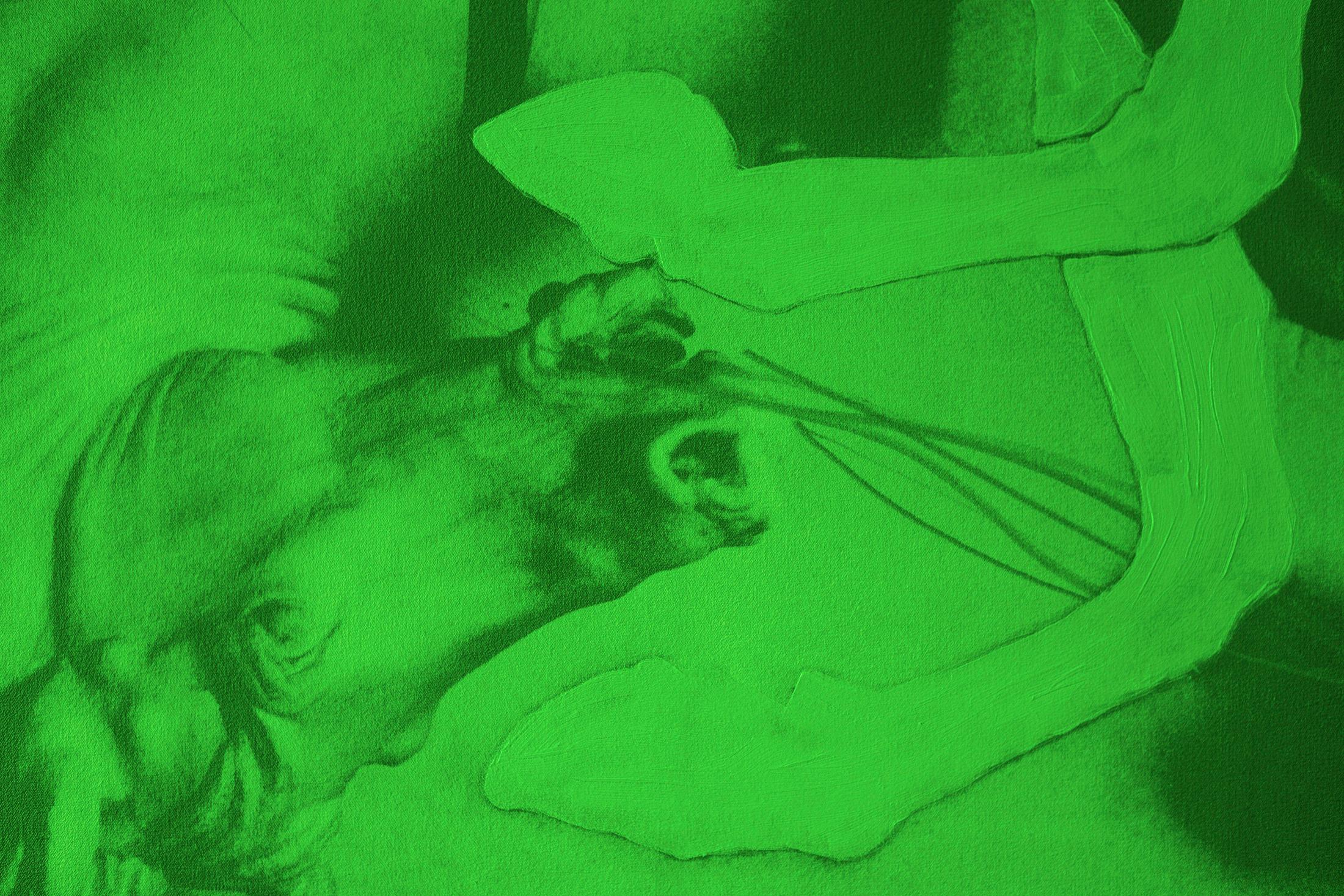 Exhibition View Fabian Marti «The Pitfalls of Reincarnation / Detail» at Art Bärtschi & Cie, 2018 / Photo: Greg Clément / Courtesy: the artist and Art Bärtschi & Cie