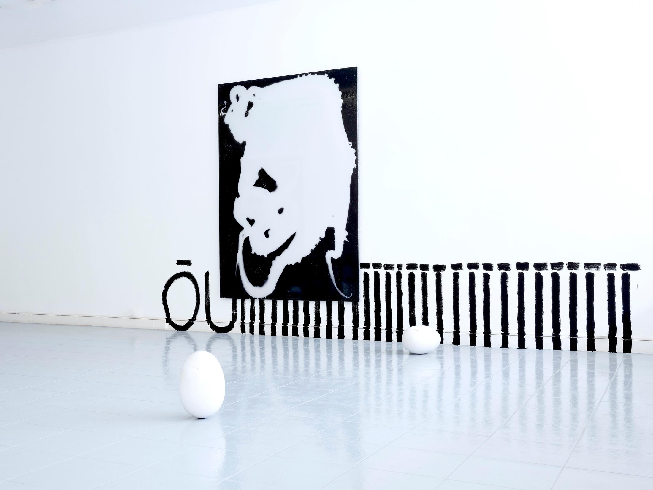 Exhibition View Fabian Marti Solo Show «Vide tentaculaire» at Wilde Gallery, Geneva, 2022 / Photo: Tara Ulmann / Courtesy: the artist and Wilde Gallery