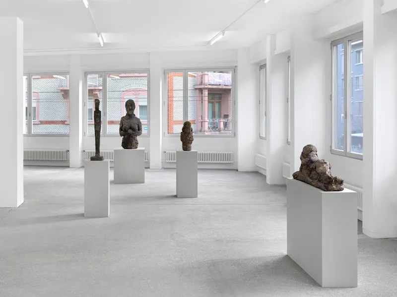 Exhibition View Group Show «Figuration Program» at Karma International, Zurich, 2023 / Photo: Annik Wetter / Courtesy: the artists Karma International