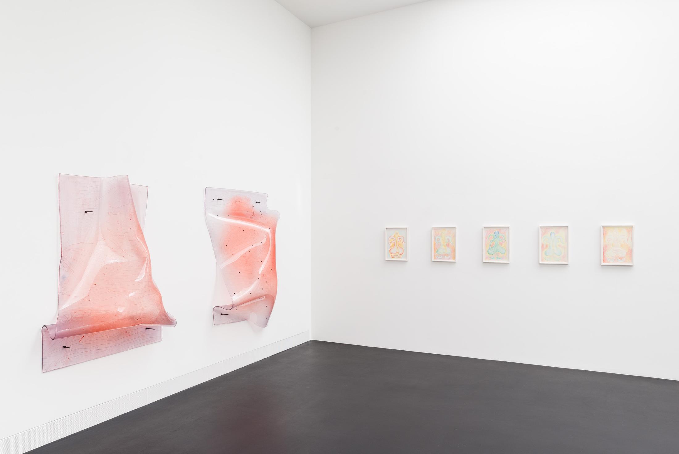 Exhibition View Florian Germann Solo Show «raised by dogs» at Galerie Gregor Staiger, Zurich, 2020 / Courtesy: the artist and Galerie Gregor Staiger