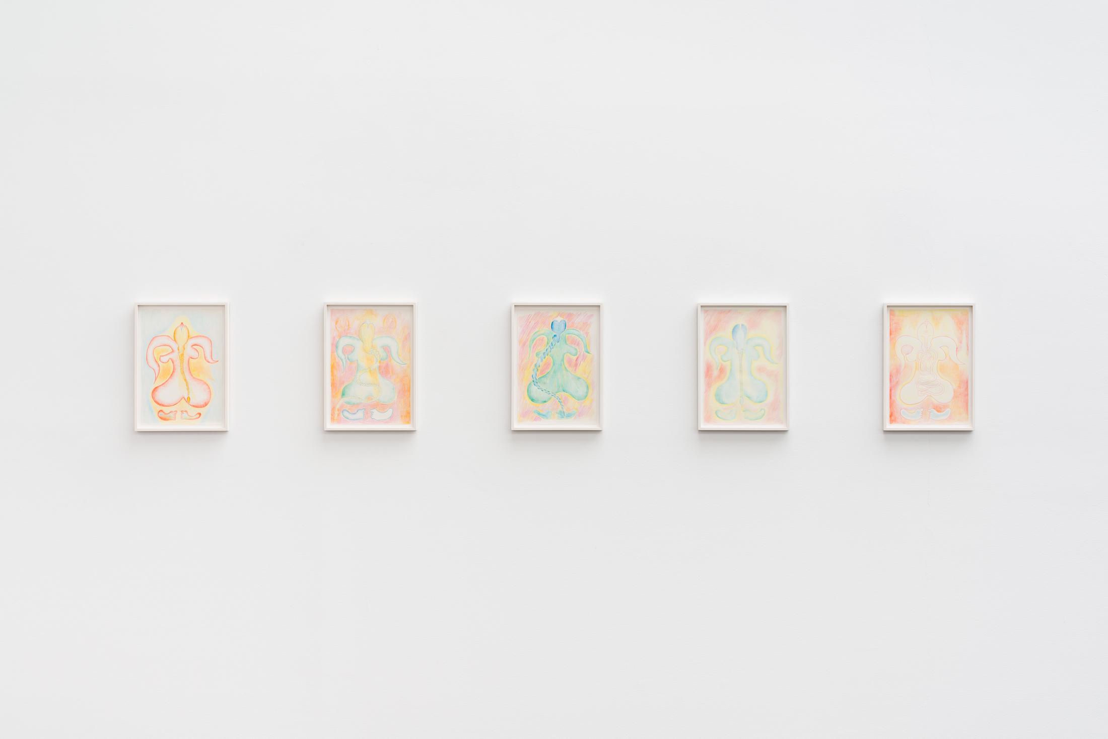 Exhibition View Florian Germann Solo Show «raised by dogs» at Galerie Gregor Staiger, Zurich, 2020 / Courtesy: the artist and Galerie Gregor Staiger