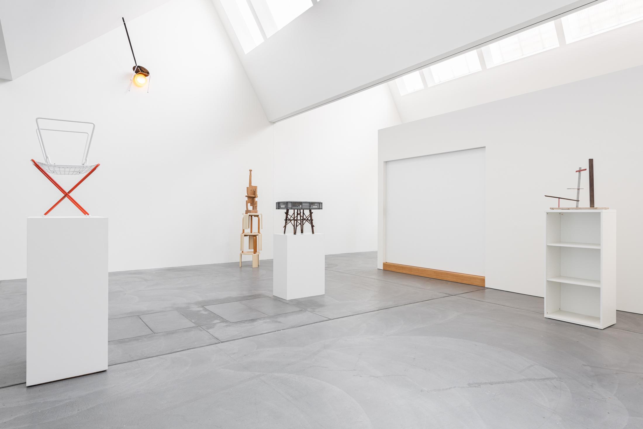 Exhibition View Florian Slotawa Soloshow «Customized Logistics» at von Bartha, Basel, 2020 / Photo: Ben Koechlin / Courtesy: the artist and von Bartha