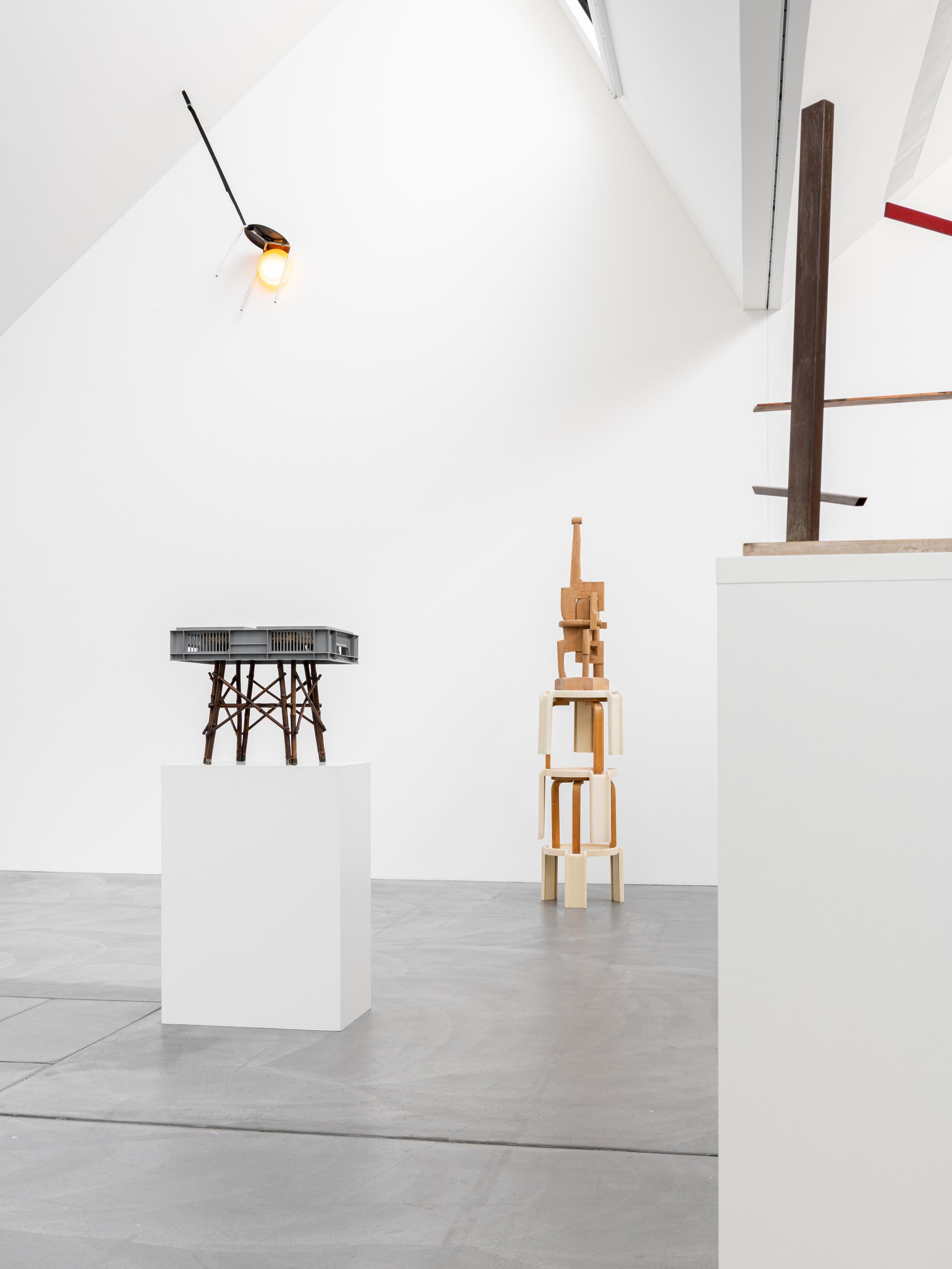 Exhibition View Florian Slotawa Soloshow «Customized Logistics» at von Bartha, Basel, 2020 / Photo: Ben Koechlin / Courtesy: the artist and von Bartha