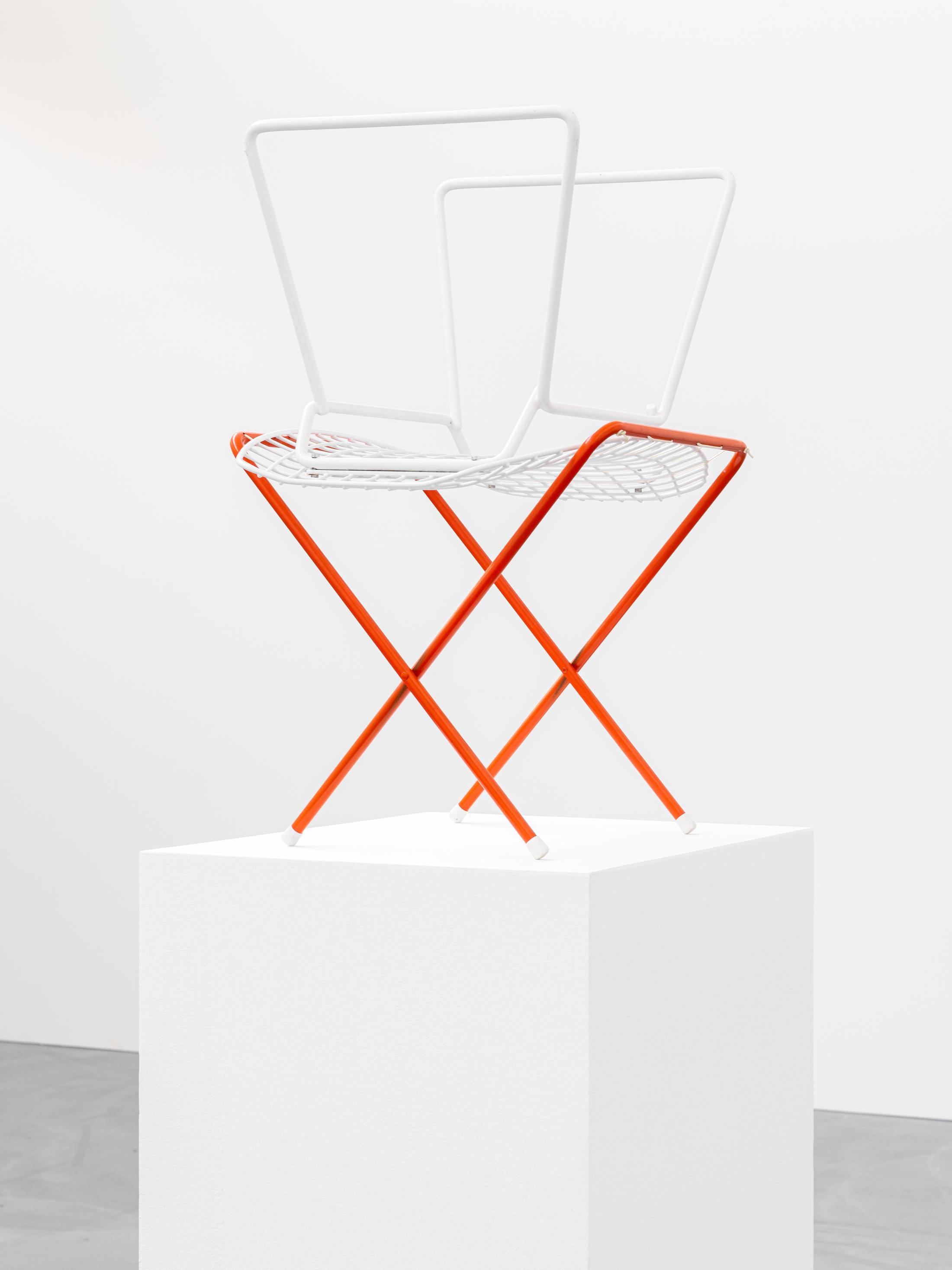 Exhibition View Florian Slotawa Soloshow «Customized Logistics; view on KS.058, 2018» at von Bartha, Basel, 2020 / Photo: Ben Koechlin / Courtesy: the artist and von Bartha