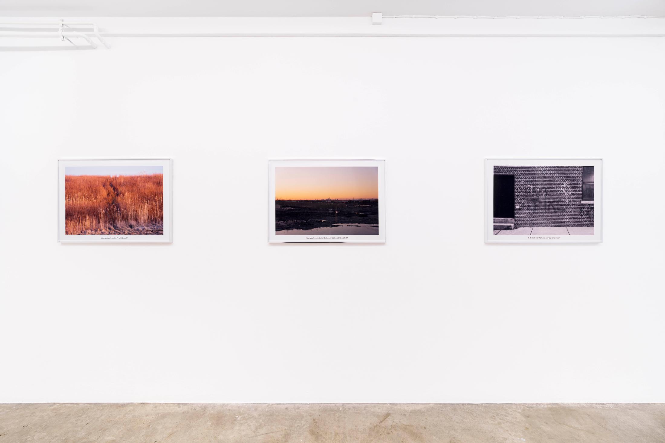 Exhibition View Groupshow «For» at Milieu, Bern, 2020 / Photo: Claude Barrault / Courtesy: the artists and Milieu