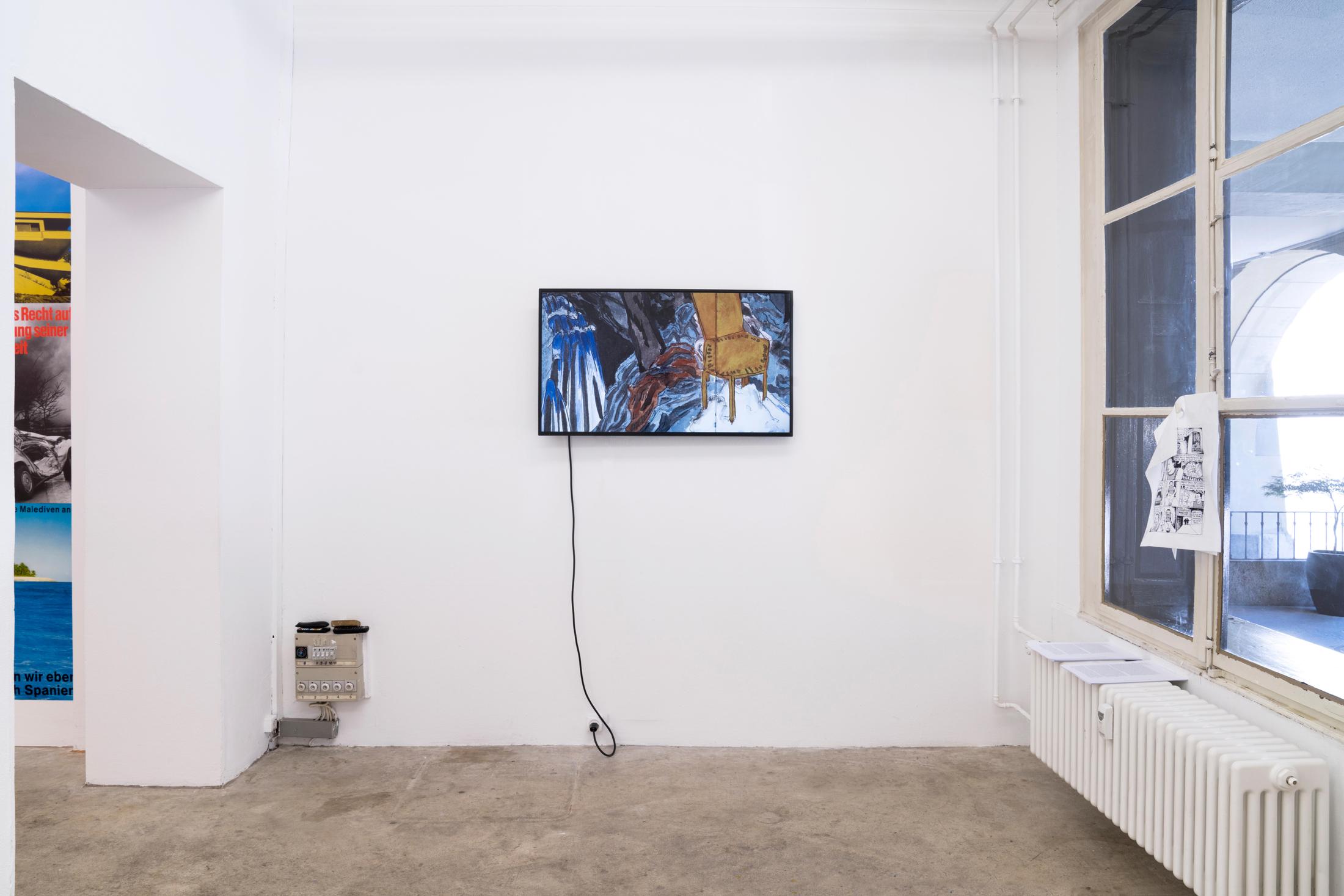 Exhibition View Groupshow «For» at Milieu, Bern, 2020 / Photo: Claude Barrault / Courtesy: the artists and Milieu