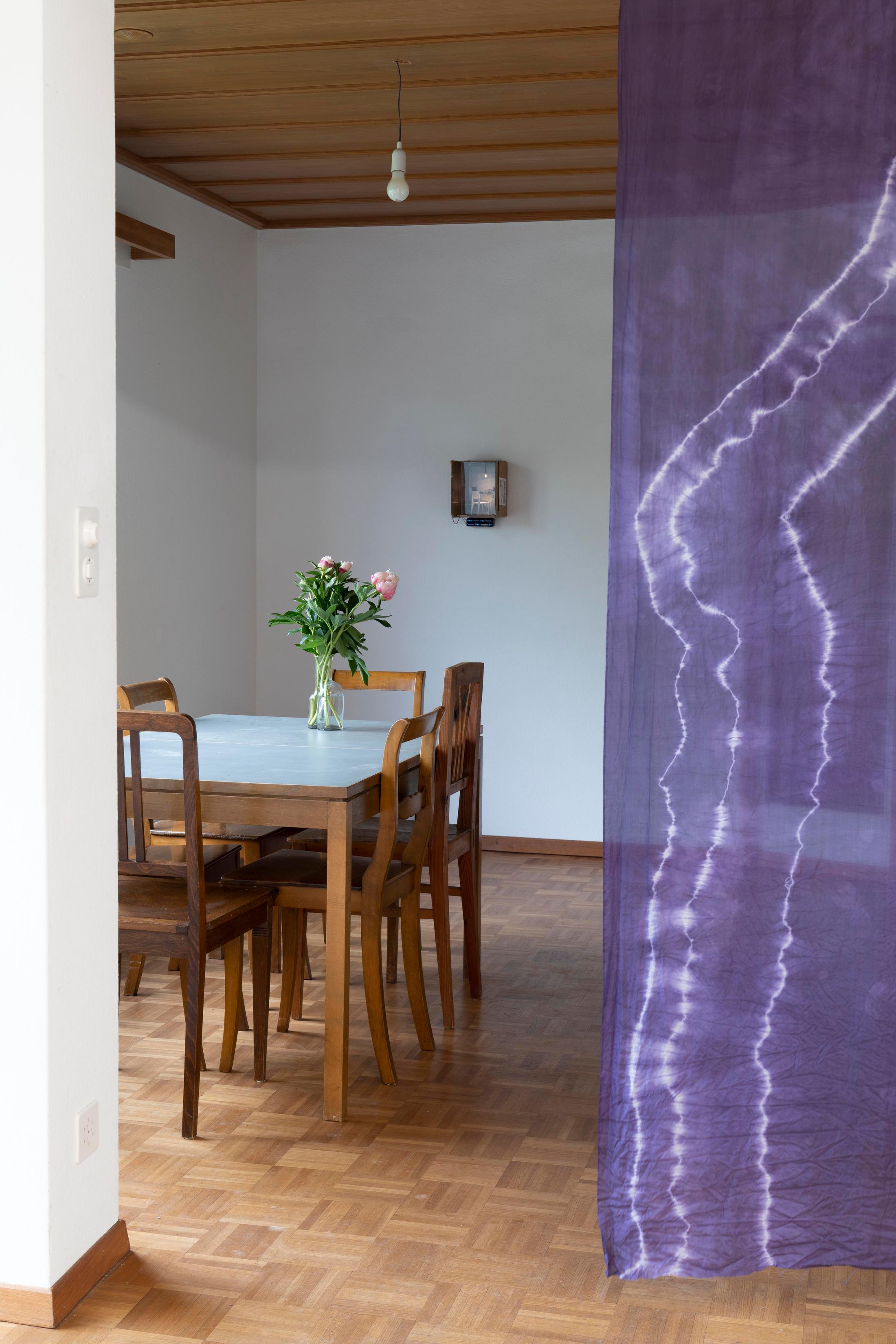 Exhibition View Group Show «four walls, shared beds» at Im Grafenhag, Winterthur, 2021 / Photo: Brigham Baker / Courtesy: the artists and Im Grafenhag