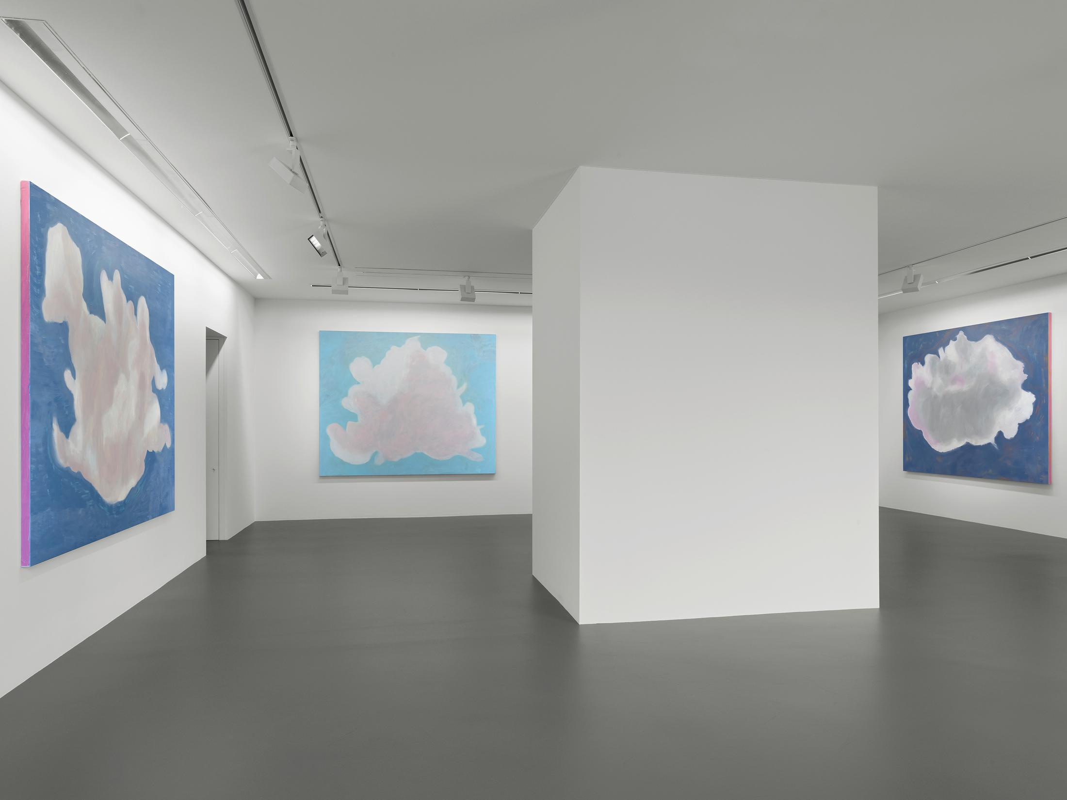Exhibition View Francesco Clemente Soloshow «Clouds» at Vito Schnabel Gallery, St. Moritz, 2019 / © Francesco Clemente / Photo by Stefan Altenburger / Courtesy: the artist and Vito Schnabel Gallery