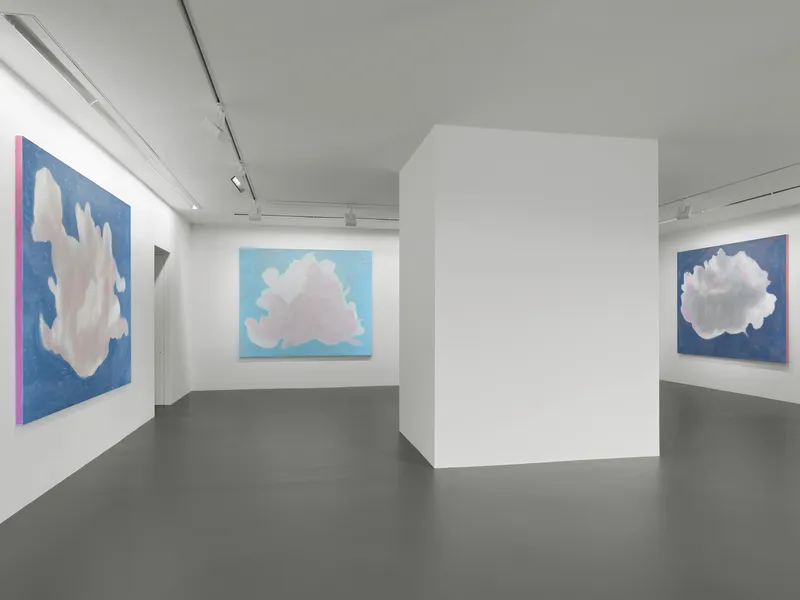 Exhibition View Francesco Clemente Soloshow «Clouds» at Vito Schnabel Gallery, St. Moritz, 2019 / © Francesco Clemente / Photo by Stefan Altenburger / Courtesy: the artist and Vito Schnabel Gallery