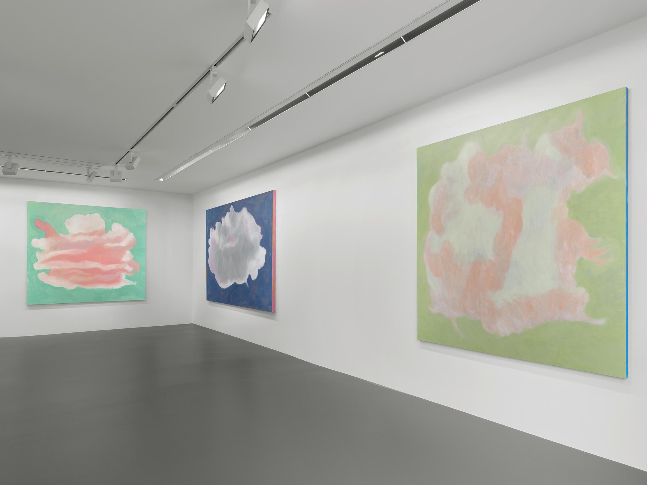 Exhibition View Francesco Clemente Soloshow «Clouds» at Vito Schnabel Gallery, St. Moritz, 2019 / © Francesco Clemente / Photo by Stefan Altenburger / Courtesy: the artist and Vito Schnabel Gallery