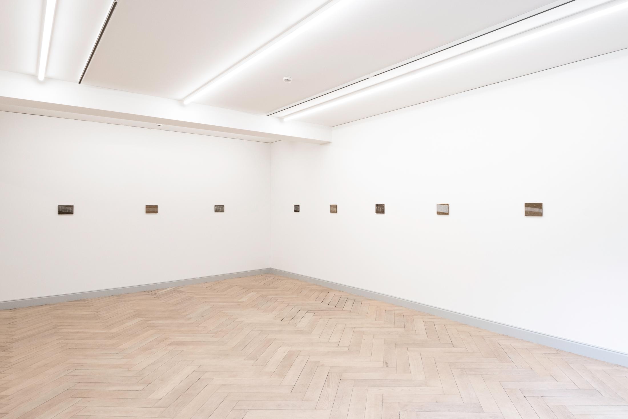 Exhibition View Francis Alÿs Solo Show «Border Barriers Topology» at Galerie Peter Kilchmann, Zurich, 2021 / Photo: Sebastian Schaub / Courtesy: the artist and Galerie Peter Kilchmann