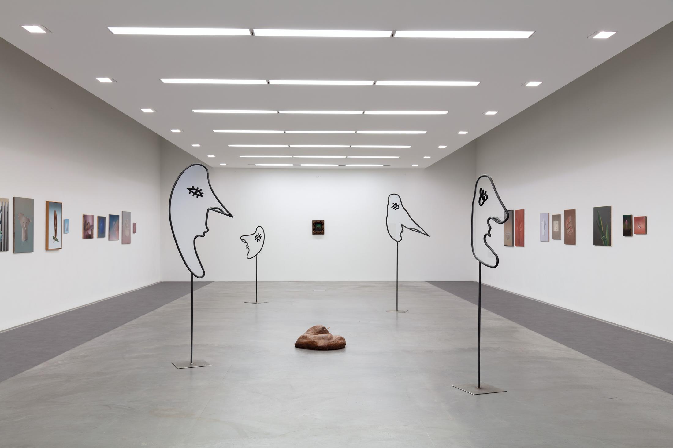 Exhibition View Francisco Sierra Solo Show «Corniche» at Kunsthalle Appenzell, Appenzell, 2023 / Photo: Urs Baumann / Courtesy: the artist and von Bartha