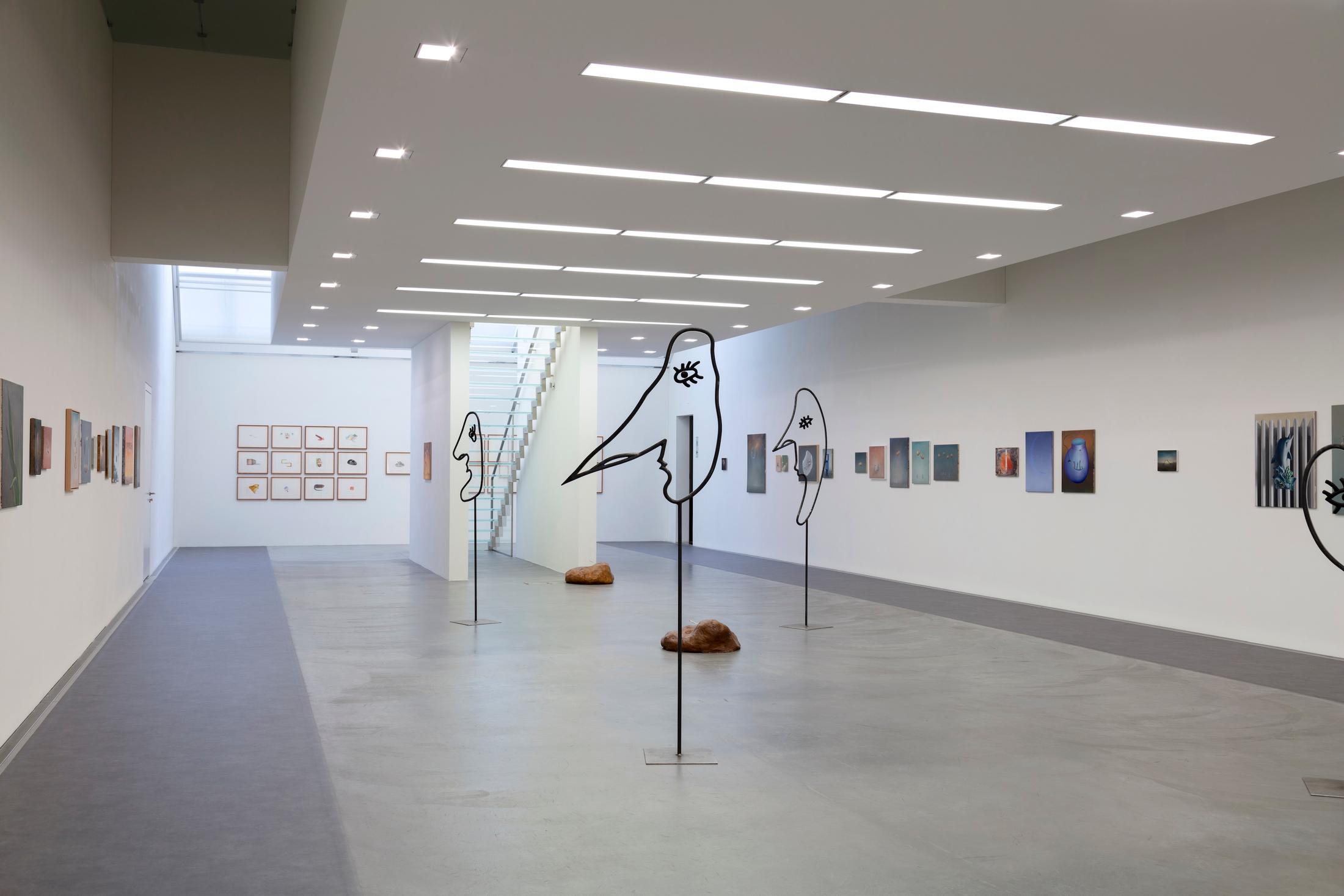 Exhibition View Francisco Sierra Solo Show «Corniche» at Kunsthalle Appenzell, Appenzell, 2023 / Photo: Urs Baumann / Courtesy: the artist and von Bartha