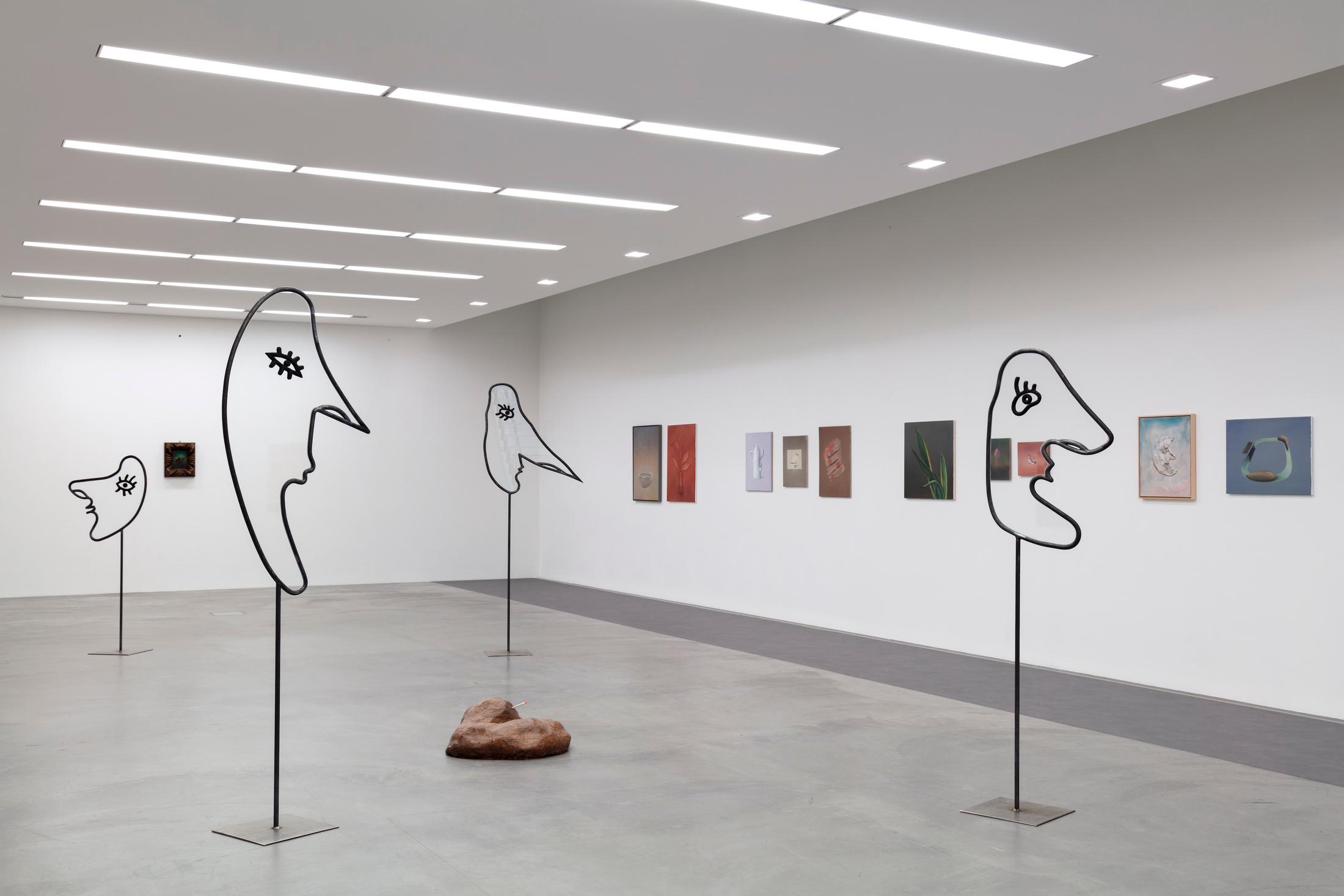 Exhibition View Francisco Sierra Solo Show «Corniche» at Kunsthalle Appenzell, Appenzell, 2023 / Photo: Urs Baumann / Courtesy: the artist and von Bartha