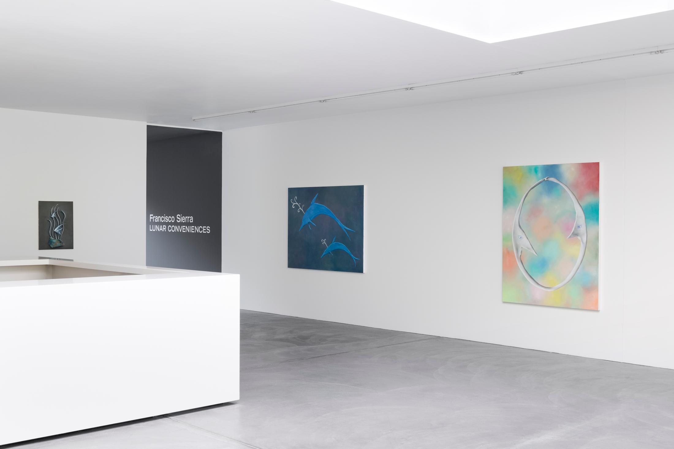 Exhibition View Francisco Sierra «Lunar Conveniences» at Von Bartha, Basel, 2021 / Photo: Andreas Zimmermann / Courtesy: the artist and Von Bartha