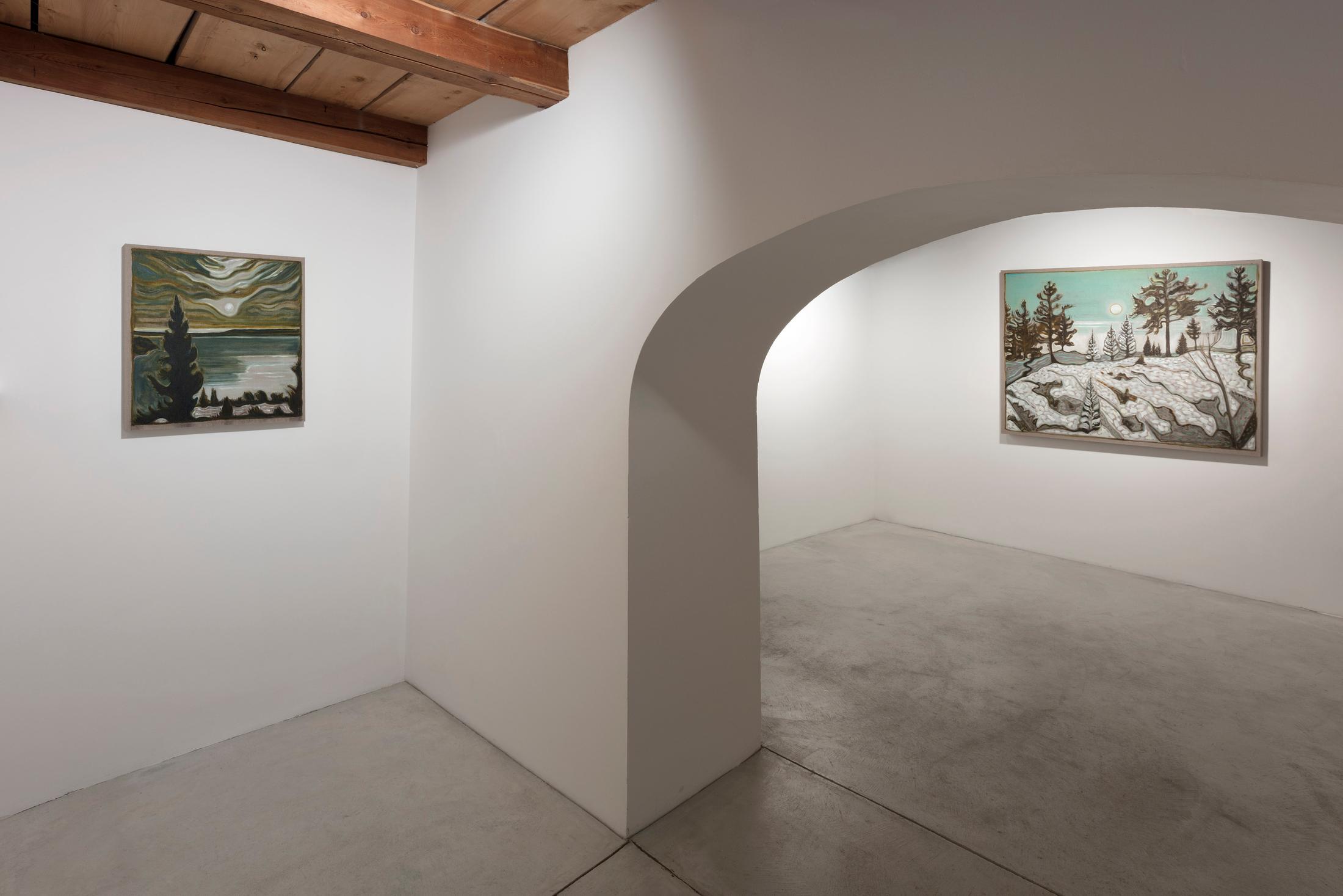 Installation View Billy Childish at Galleria Monica De Cardenas, Zuoz / Courtesy: the artists and the gallery / Photo: Andrea Rossetti