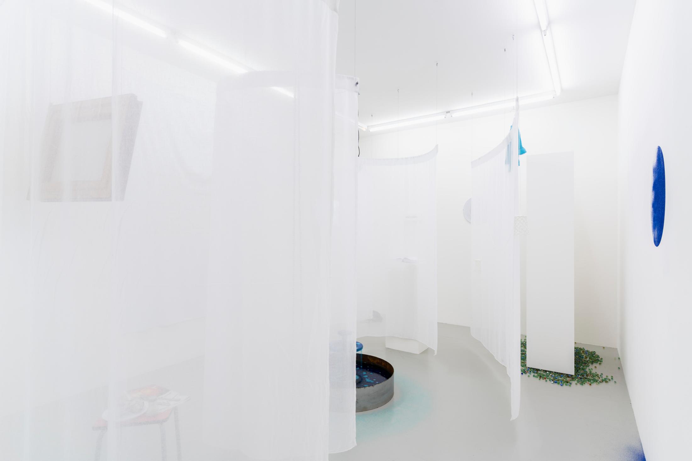 Exhibition View Group Show «Game of Goose» at City SALTS, Birsfelden, Basel, 2020 / Photo: Gunnar Meier / Courtesy: the artists and SALTS