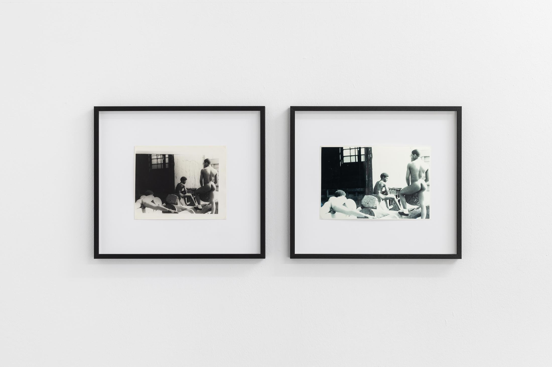 Exhibition View Group Show «Gazed and Confused; view on Alvin Baltrop, Untitled [from The Piers series], n.d. (1975-86)» at Last Tango, Zurich, 2022 / Photo: Kilian Bannwart / Courtesy: The Alvin Baltrop Trust Ⓒ 2010, third streaming, New York and Galerie Buchholz
