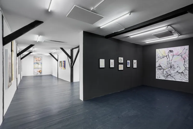 Exhibition View Group Show «Gazed and Confused Chapter 2» at Last Tango, Zurich, 2022 / Photo: Kilian Bannwart / Courtesy: the artists and Last Tango