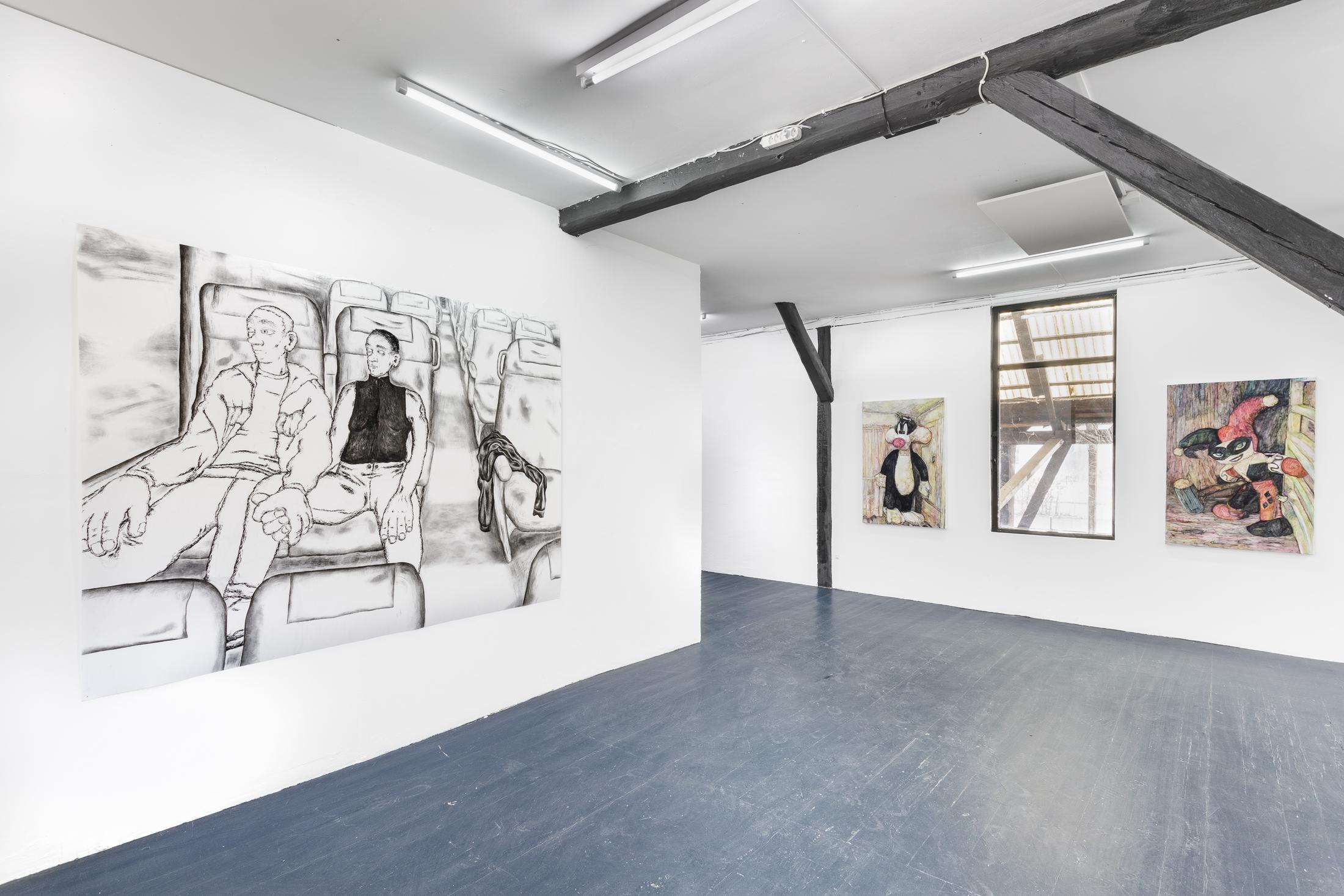 Exhibition View Group Show «Gazed and Confused Chapter 2» at Last Tango, Zurich, 2022 / Photo: Kilian Bannwart / Courtesy: the artists and Last Tango