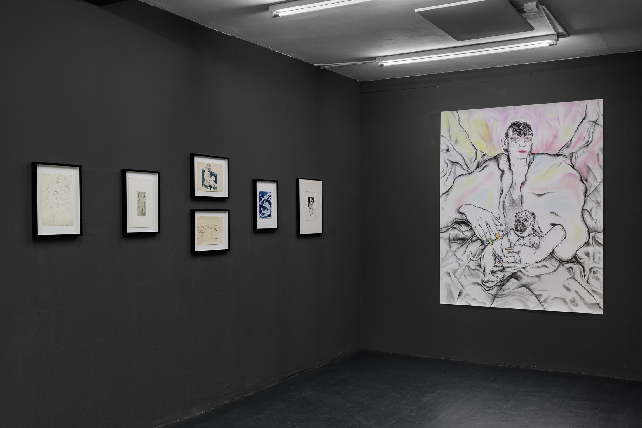 Exhibition View Group Show «Gazed and Confused Chapter 2» at Last Tango, Zurich, 2022 / Photo: Kilian Bannwart / Courtesy: the artists and Last Tango