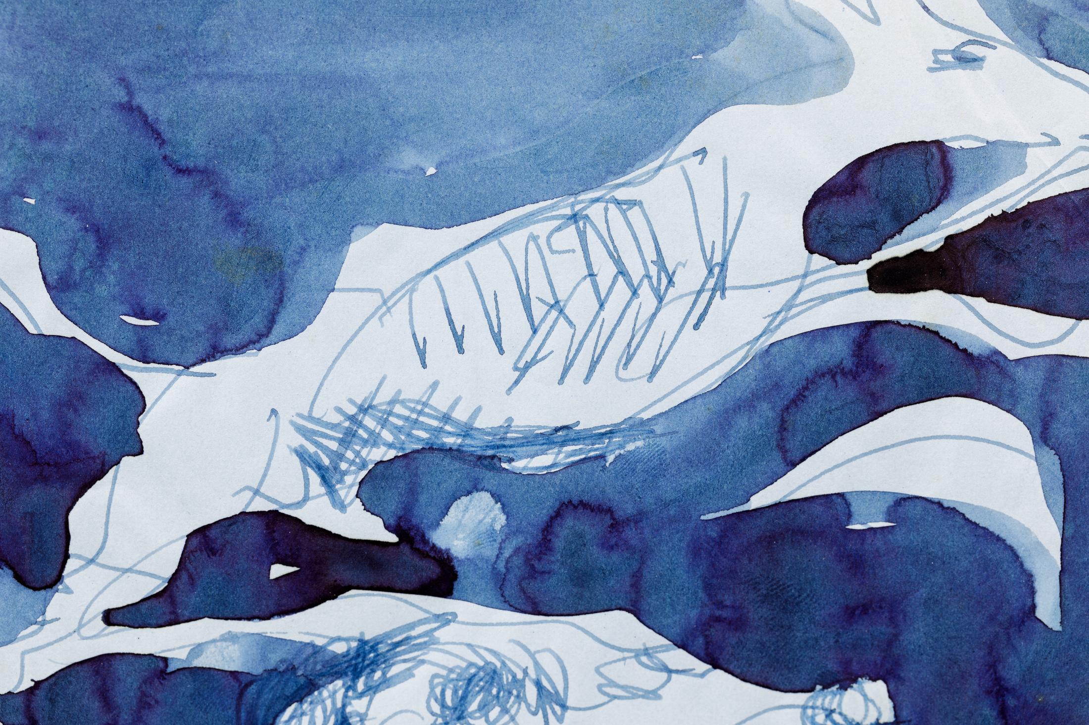 Exhibition View Group Show «Gazed and Confused Chapter 2; view on John Berger, O loose the dogs of love (Detail), 1961» at Last Tango, Zurich, 2022 / Photo: Kilian Bannwart / Courtesy: the artists and Last Tango