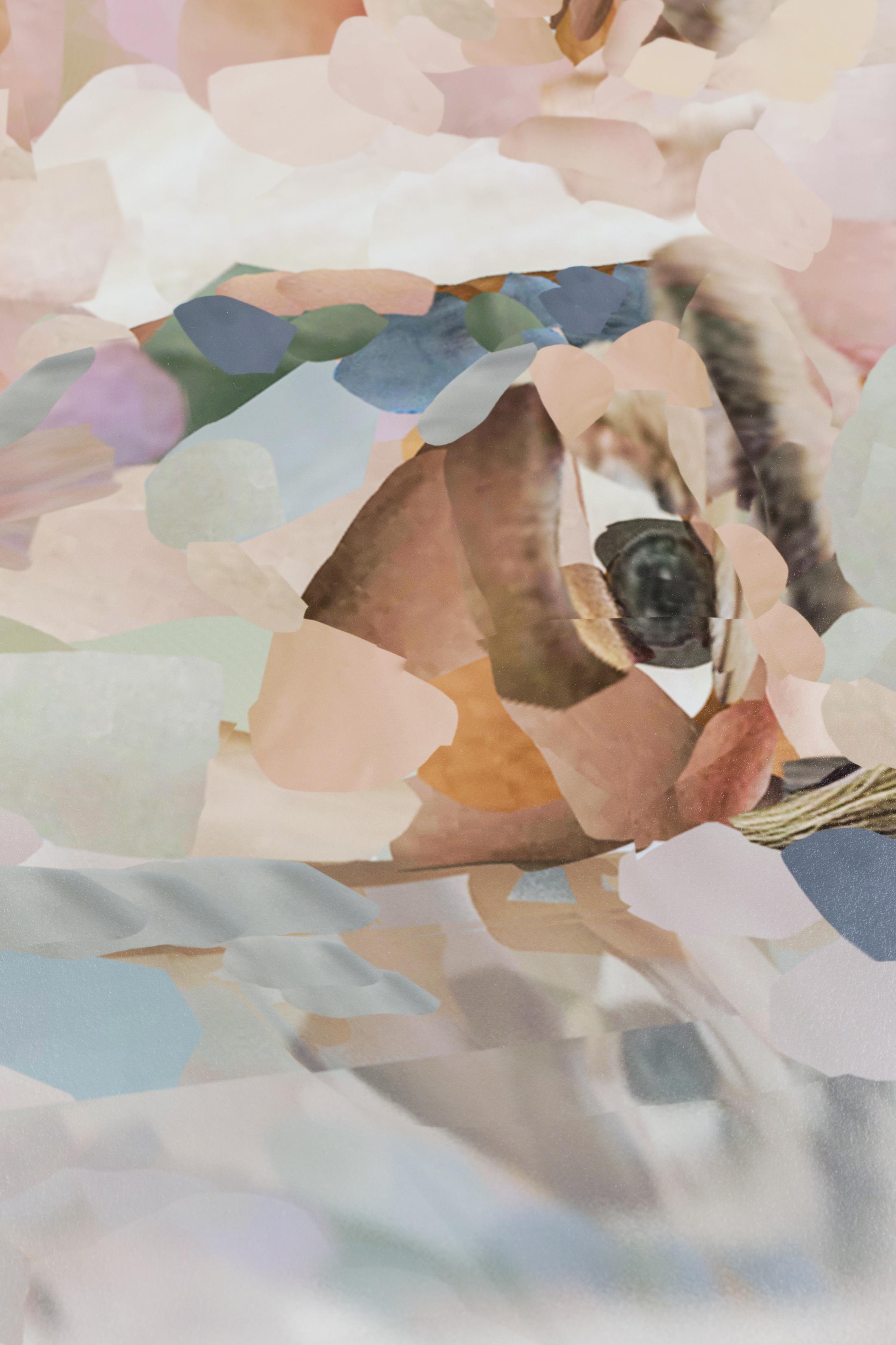 Exhibition View Group Show «Gazed and Confused Chapter 2; view on Alina Frieske, Tile (One), 2020» at Last Tango, Zurich, 2022 / Photo: Kilian Bannwart / Courtesy: the artists and Last Tango