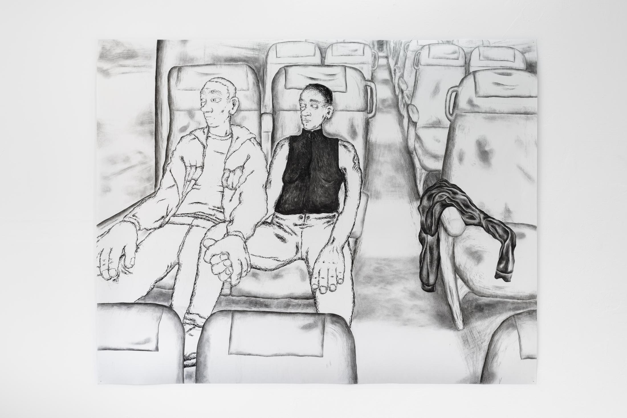 Exhibition View Group Show «Gazed and Confused Chapter 2; view on Milva Stutz, Zug, 2021» at Last Tango, Zurich, 2022 / Photo: Kilian Bannwart / Courtesy: the artists and Last Tango