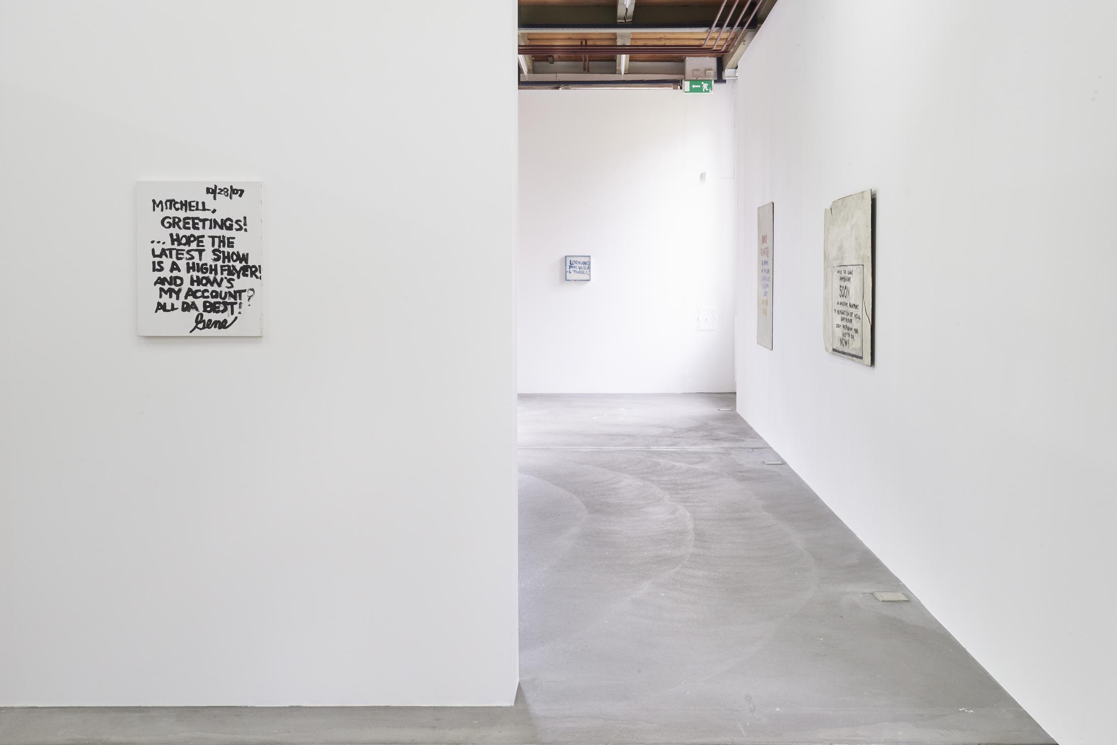 Exhibition View Gene Beery Retrospective at Fri-Art Kunsthale, Fribourg / Photo: Guillaume Baeriswyl / Courtesy: the artist