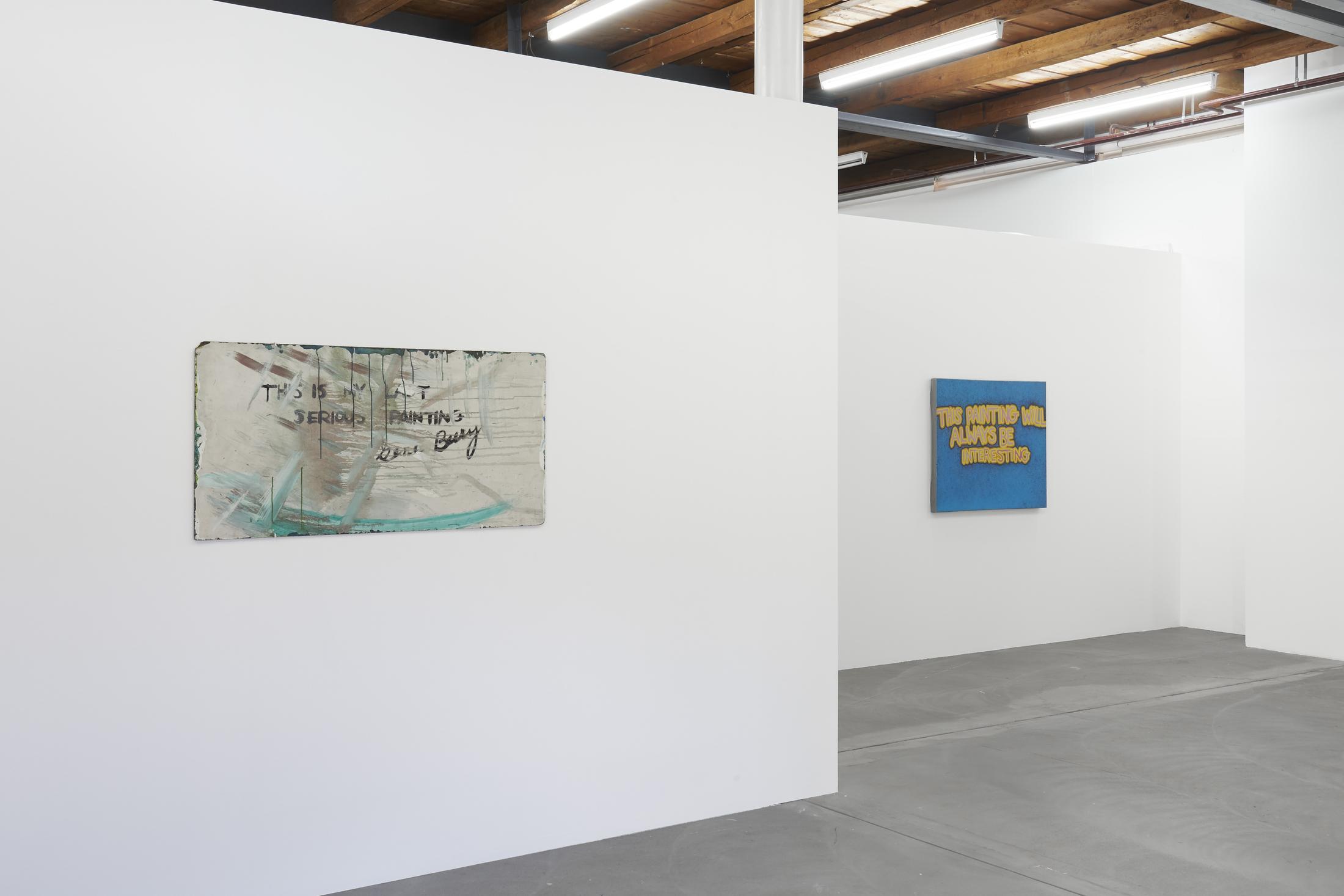 Exhibition View Gene Beery Retrospective at Fri-Art Kunsthale, Fribourg / Photo: Guillaume Baeriswyl / Courtesy: the artist