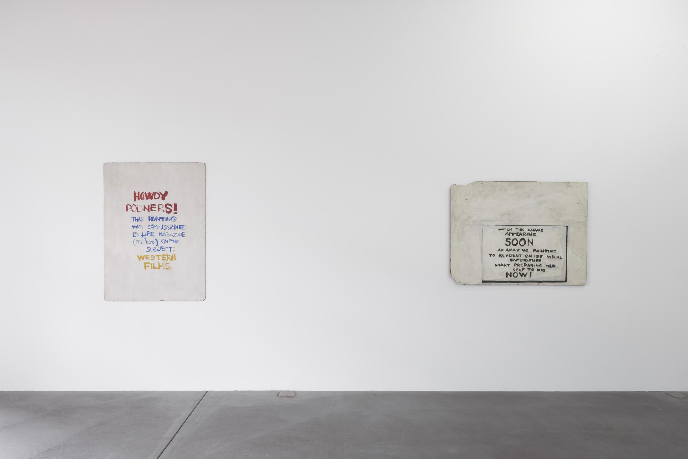 Exhibition View Gene Beery Retrospective at Fri-Art Kunsthale, Fribourg / Photo: Guillaume Baeriswyl / Courtesy: the artist