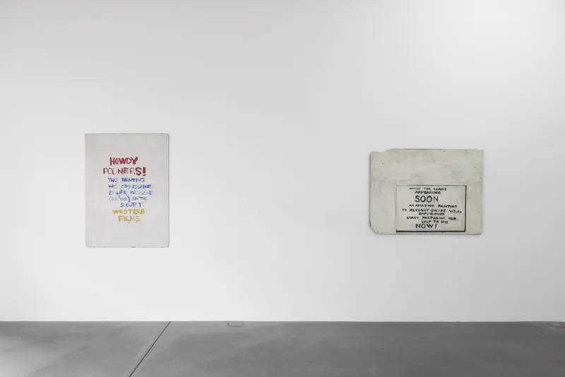 Exhibition View Gene Beery Retrospective at Fri-Art Kunsthale, Fribourg / Photo: Guillaume Baeriswyl / Courtesy: the artist