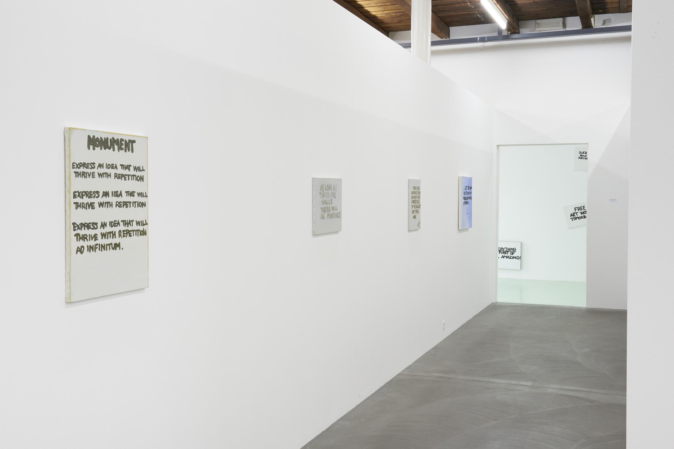 Exhibition View Gene Beery Retrospective at Fri-Art Kunsthale, Fribourg / Photo: Guillaume Baeriswyl / Courtesy: the artist